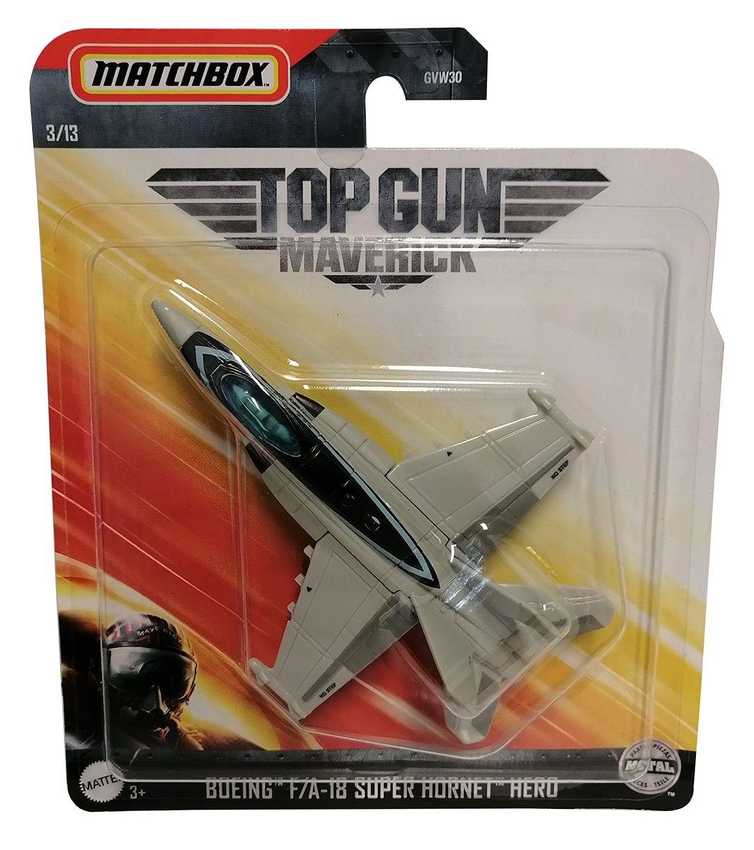 Mattel® Actionfigur Matchbox Top Gun Maverick Modellflugzeug Boeing F/A-18 Super Hornet