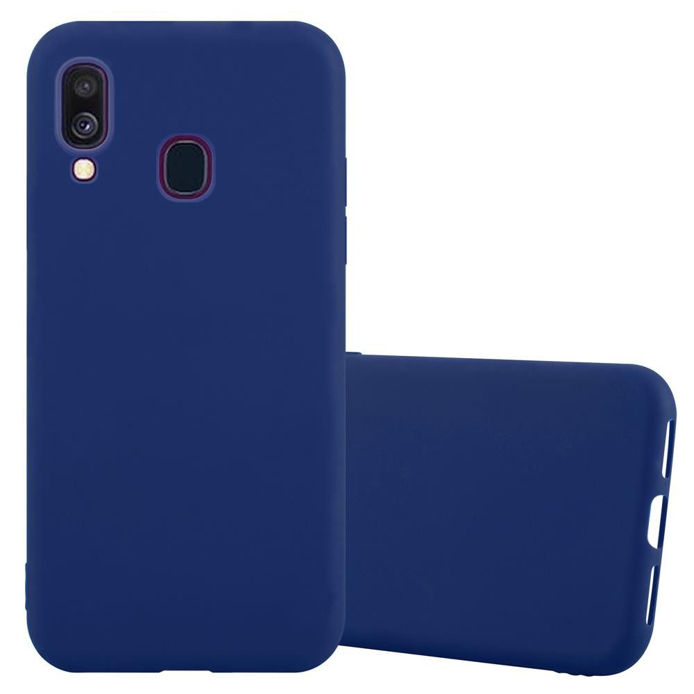Cadorabo Handyhülle für Samsung Galaxy A40 Hülle Samsung Galaxy A40, Flexible TPU Silikon Handy Schutzhülle - Hülle - ultra slim
