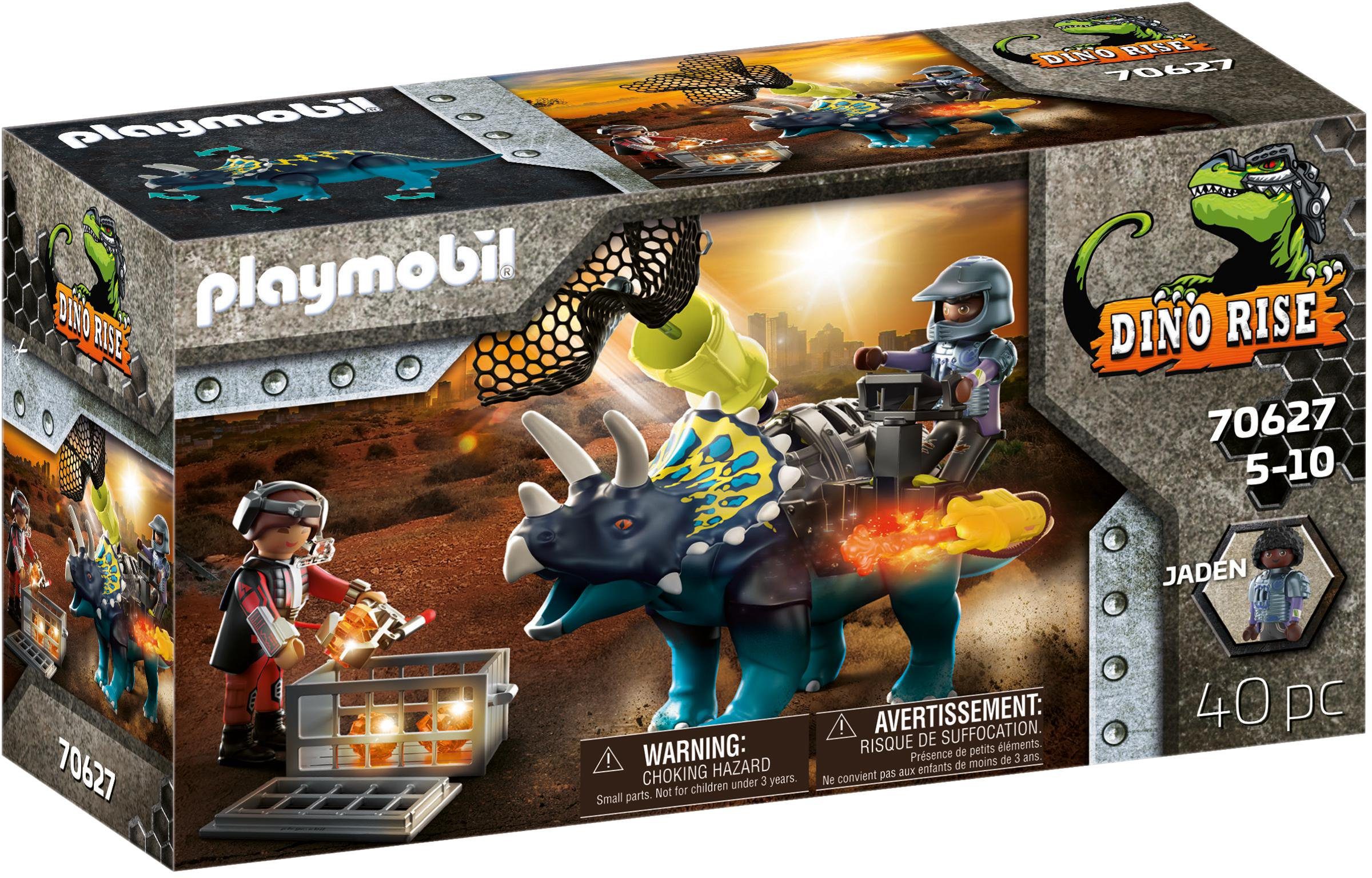 Image of 70627 Dino Rise Triceratops: Randale um die legendären Steine, Konstruktionsspielzeug