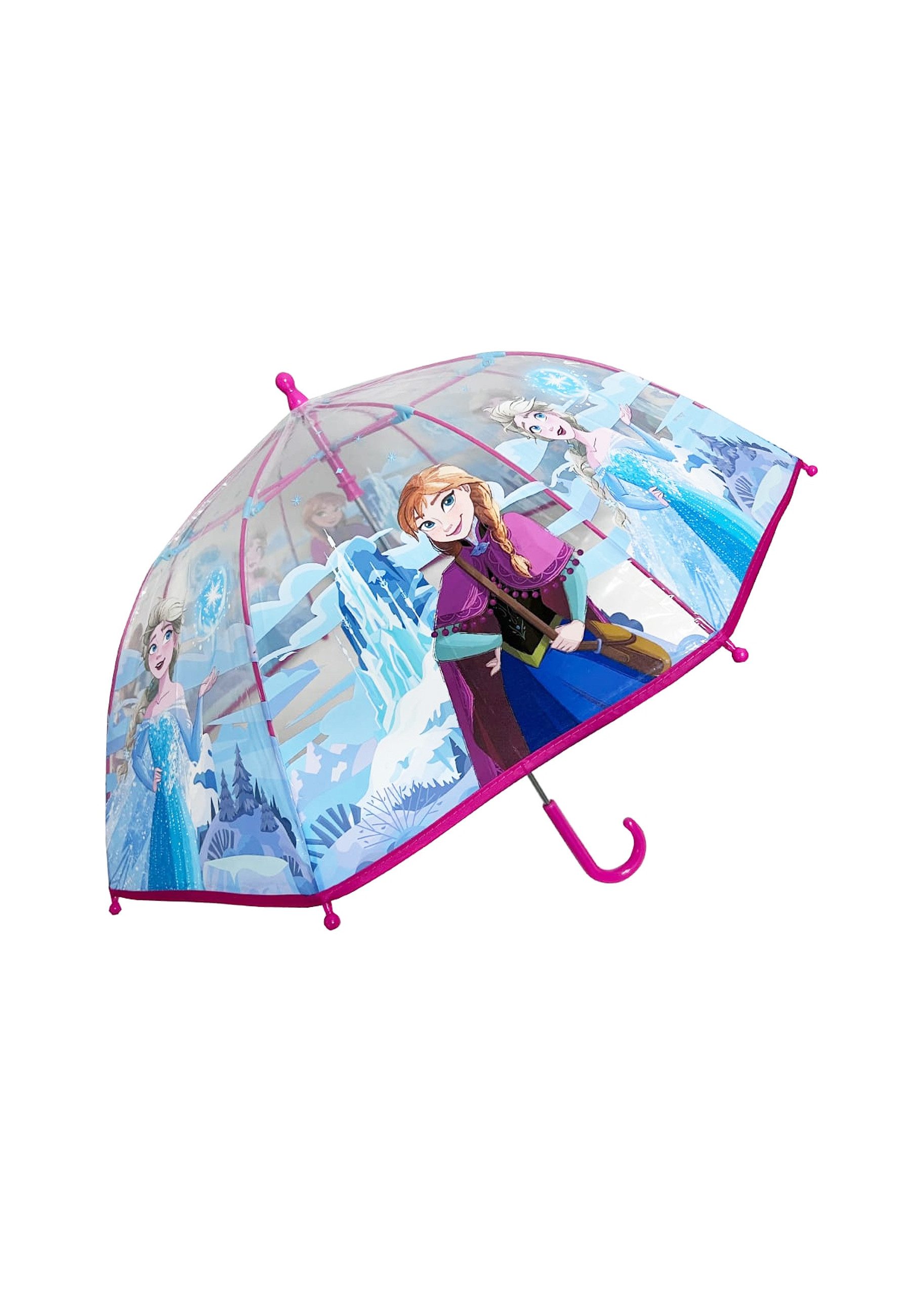 Stockregenschirm Kinder Regenschirm mit Anna Elsa Motiv ab 3 Jahren