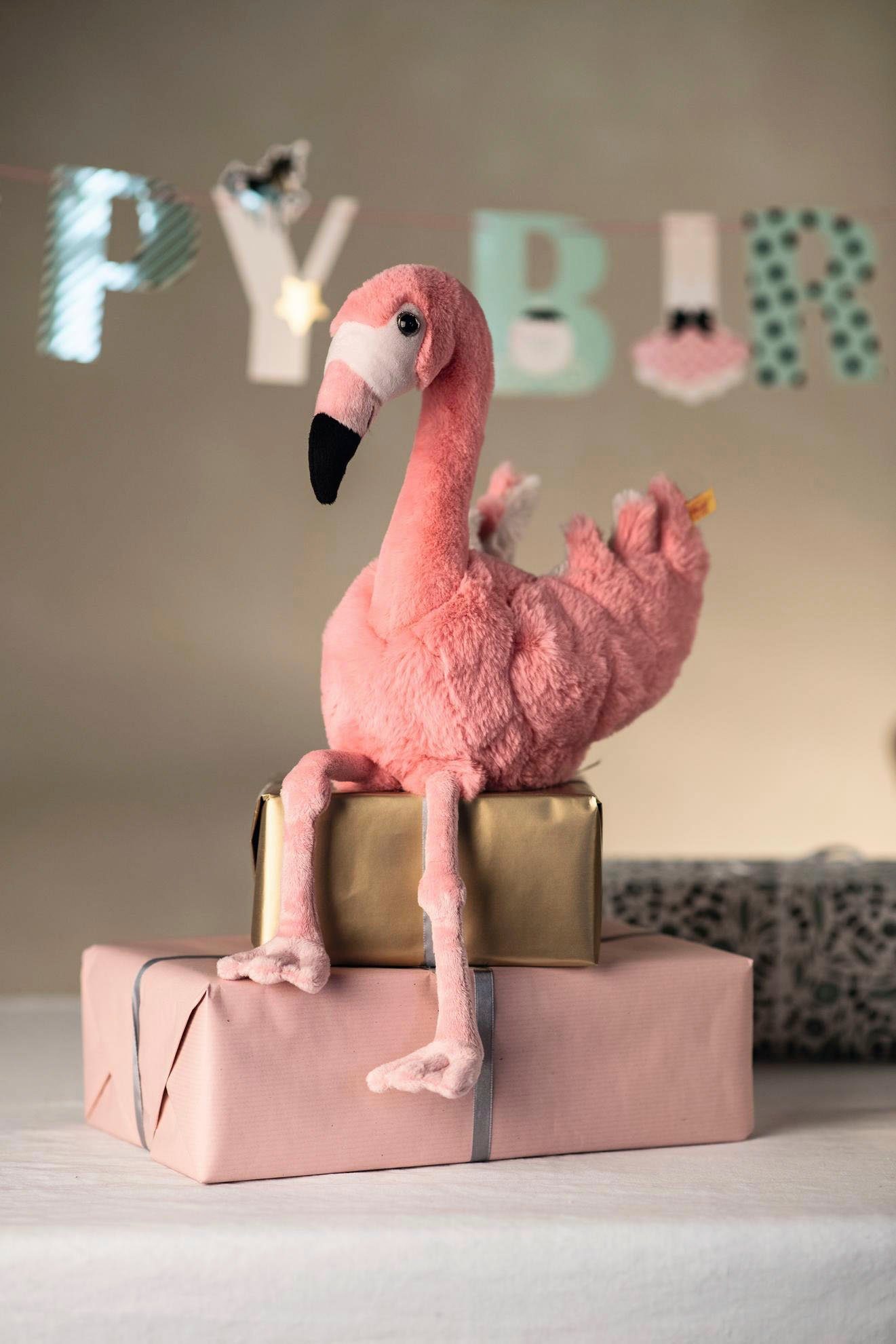 Steiff Kuscheltier Soft Cuddly Friends Jill Flamingo