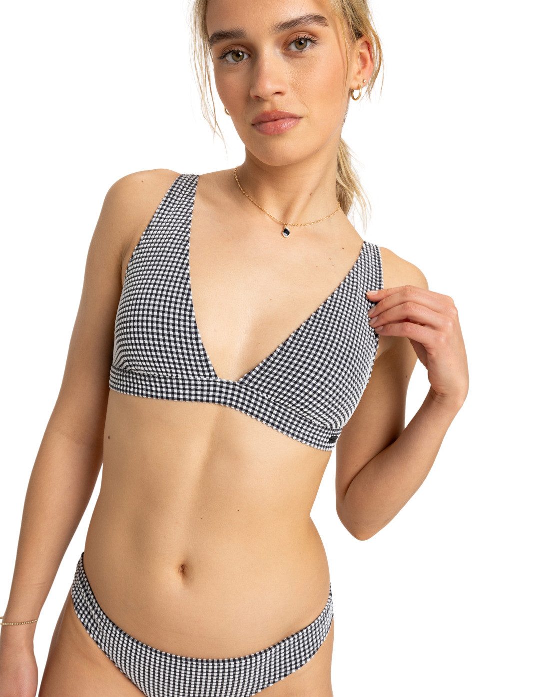 Roxy Triangel-Bikini-Top Gingham günstig online kaufen