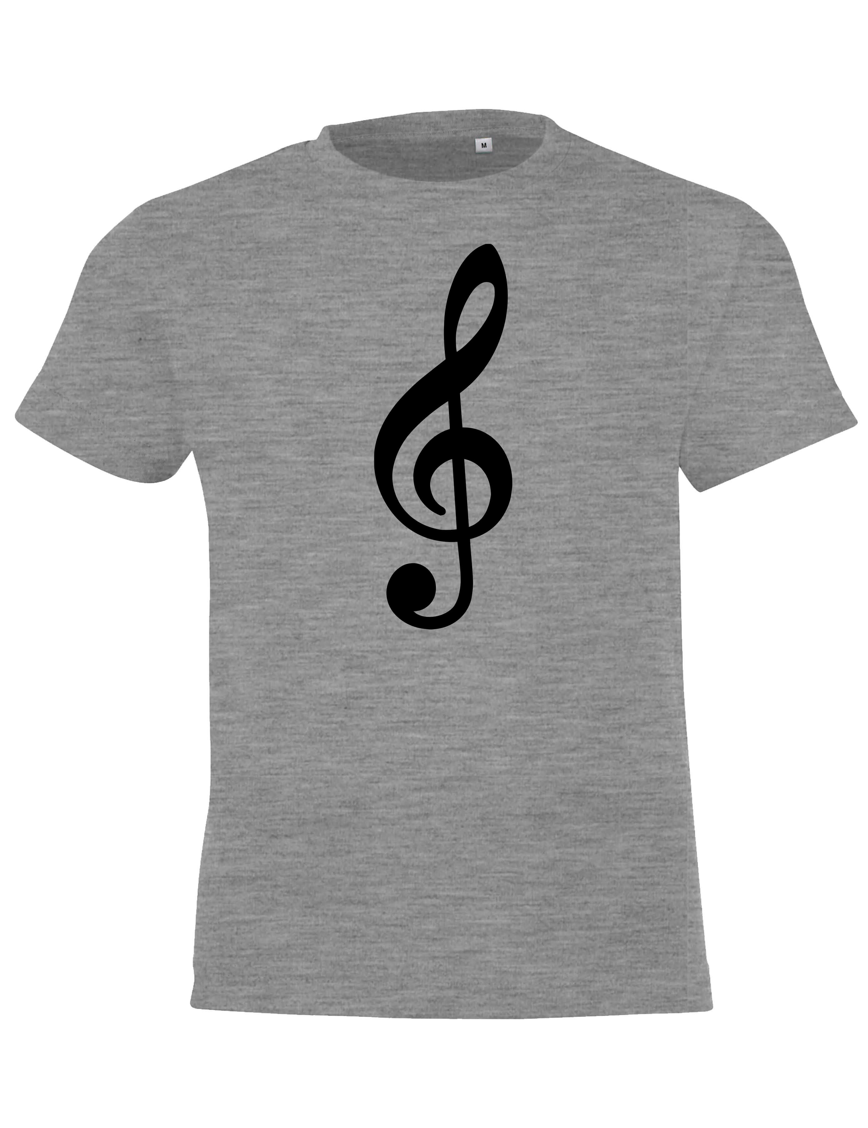 T-Shirt Notenschlüssel Kinder T-Shirt