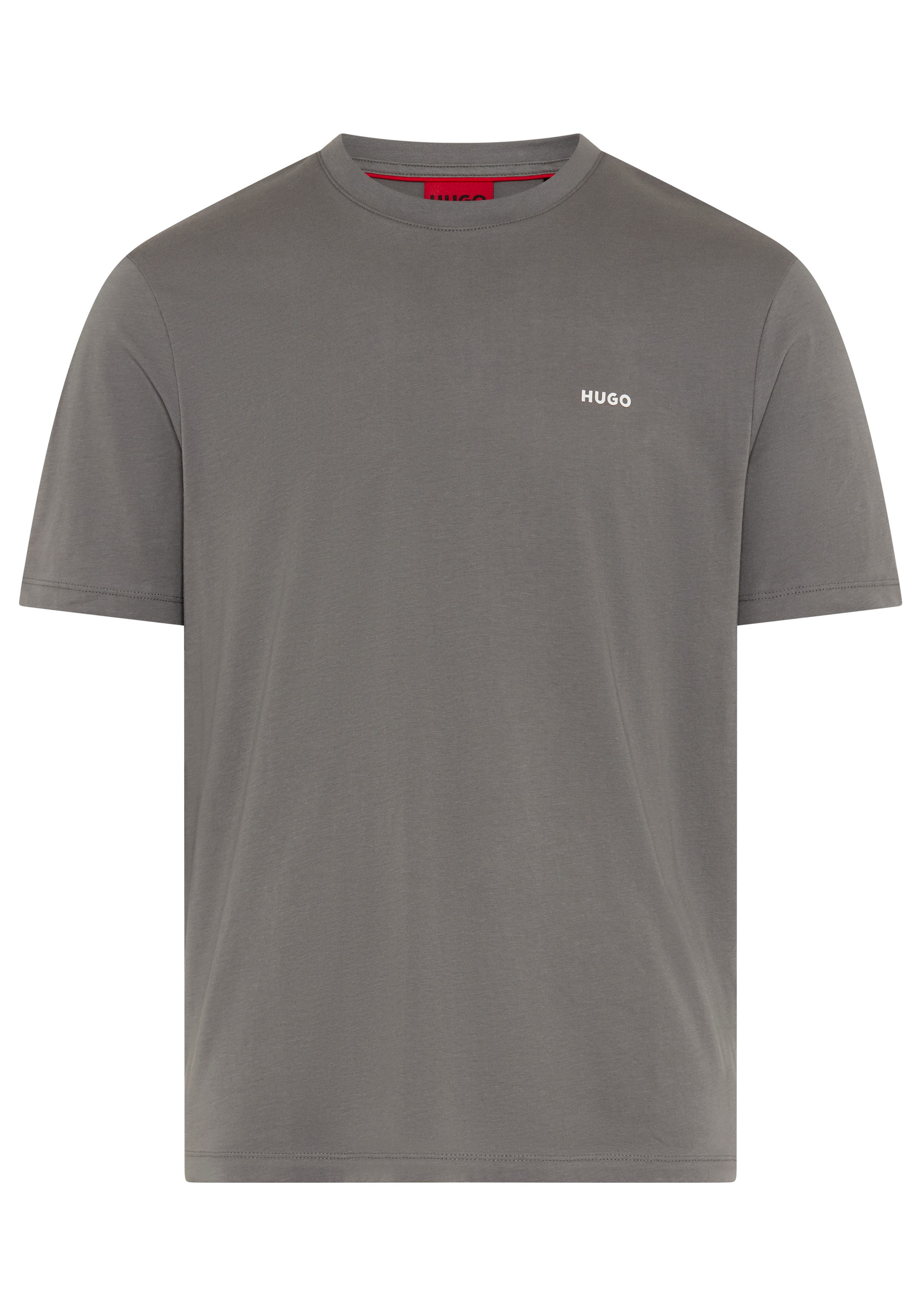 HUGO T-Shirt Dero Rundhalsausschnitt, Regular Fit, Basic Must Have günstig online kaufen