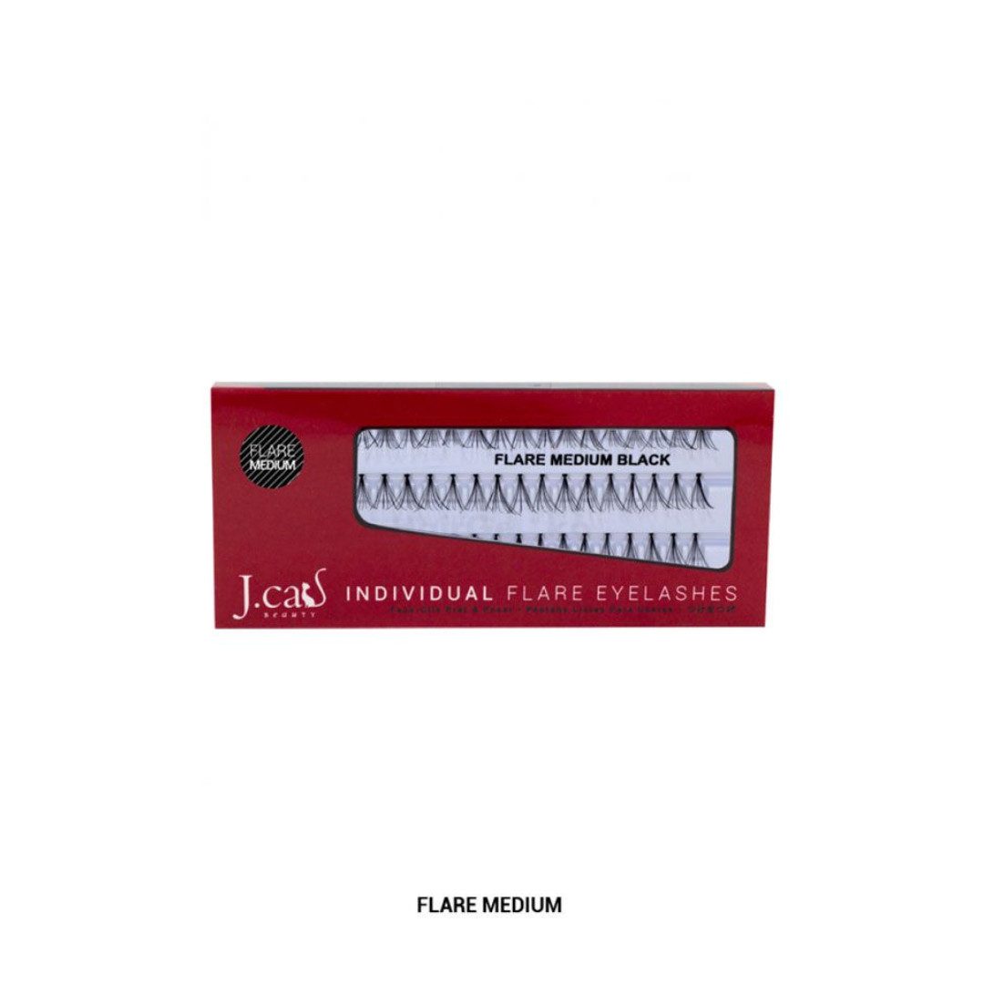J.Cat Beauty Einzelwimpern Individual Flare Eyelashes