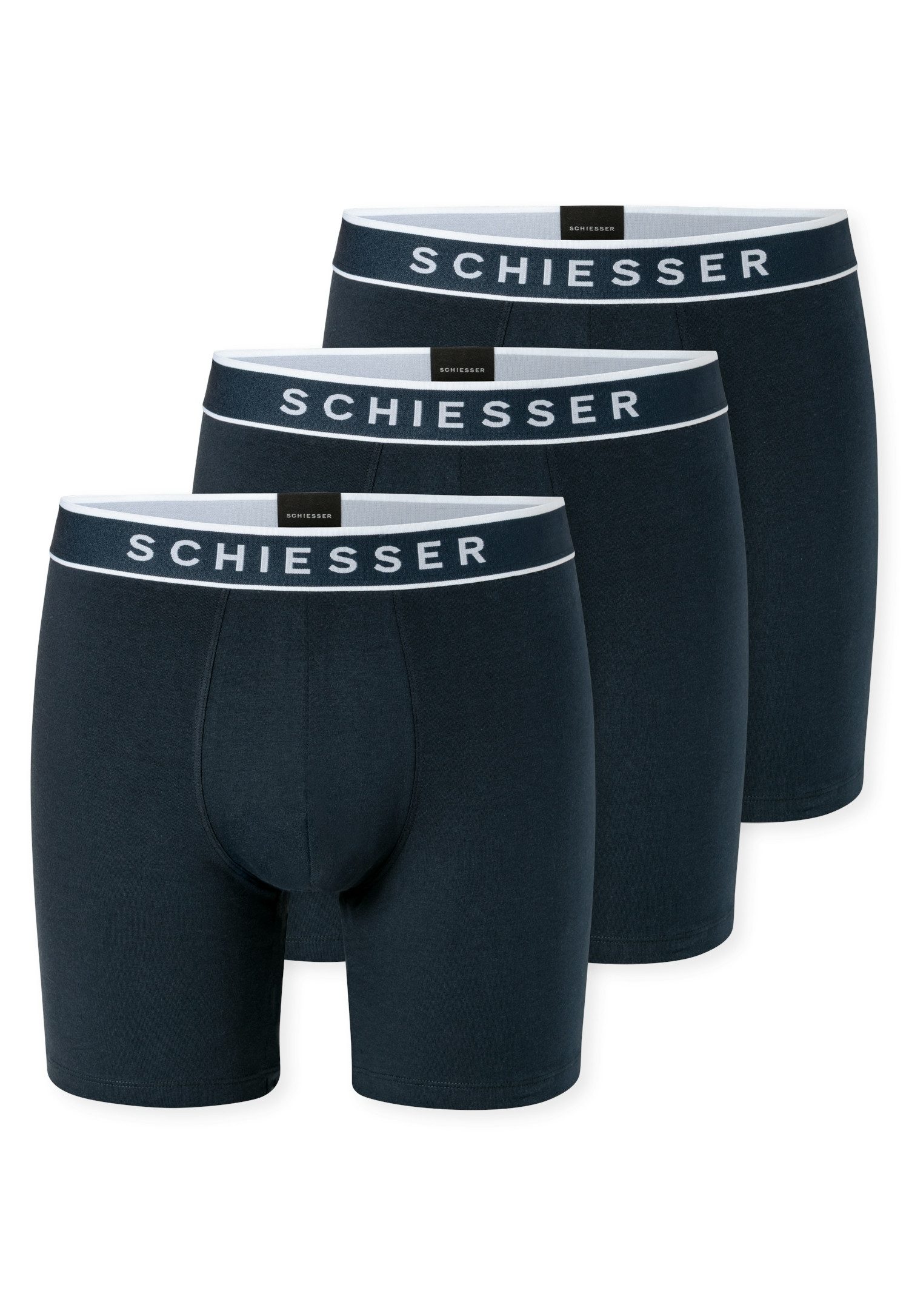 Schiesser Langer Boxer (3er Pack)