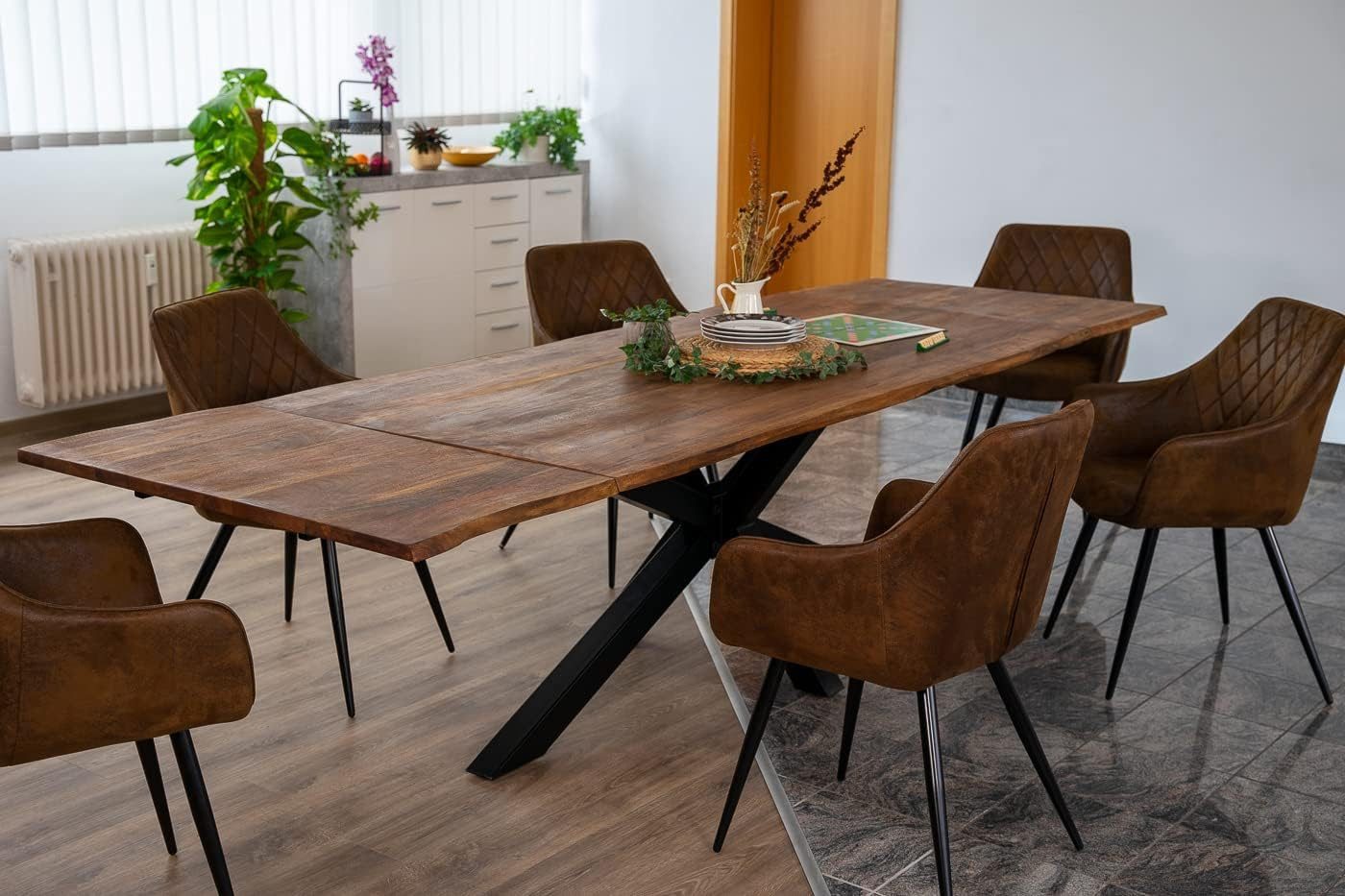 SAM® Baumkantentisch Soroa, massives Akazienholz, Baumkante, günstig online kaufen