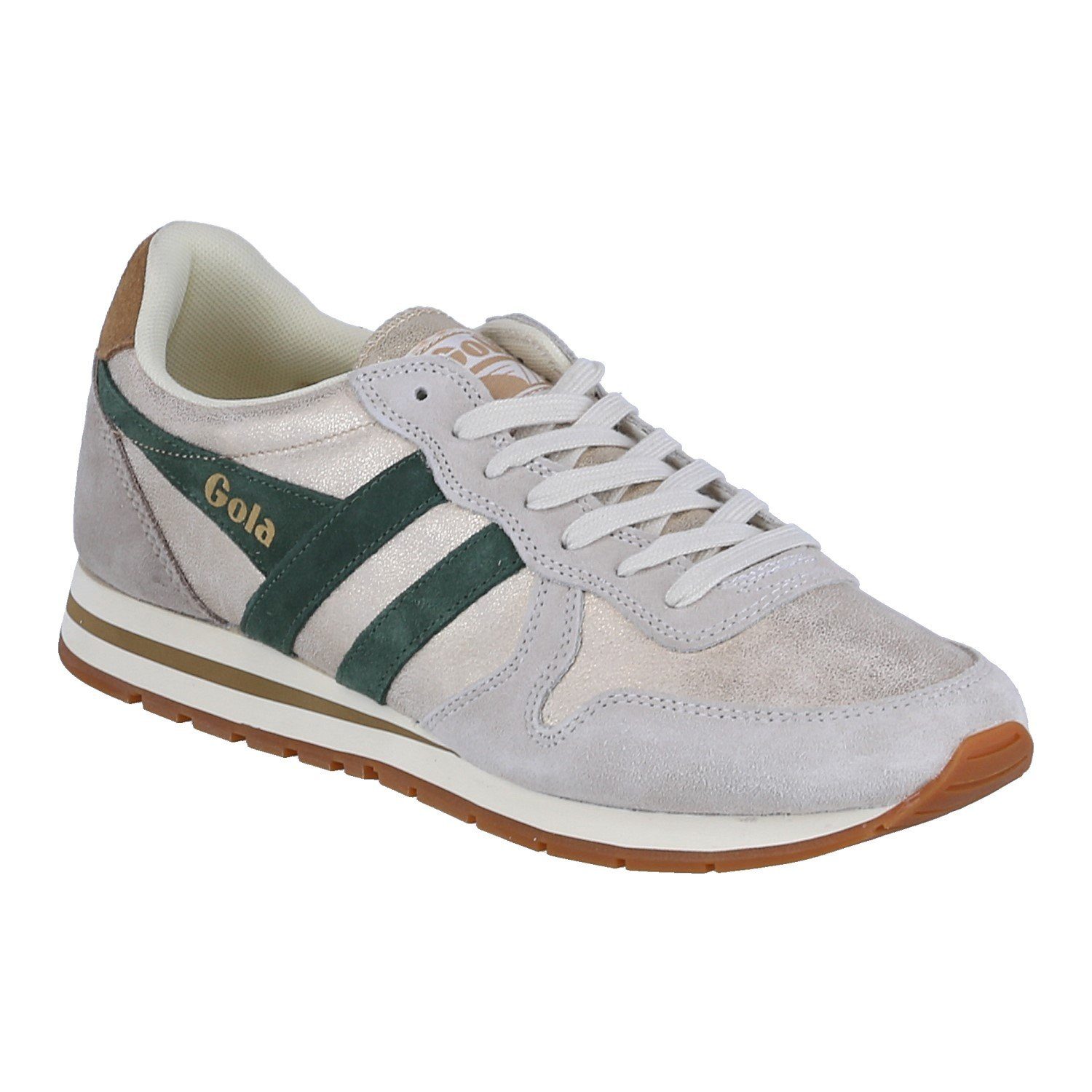Gola Daytona Blaze gold/immergrün/braun Damen Sneaker günstig online kaufen
