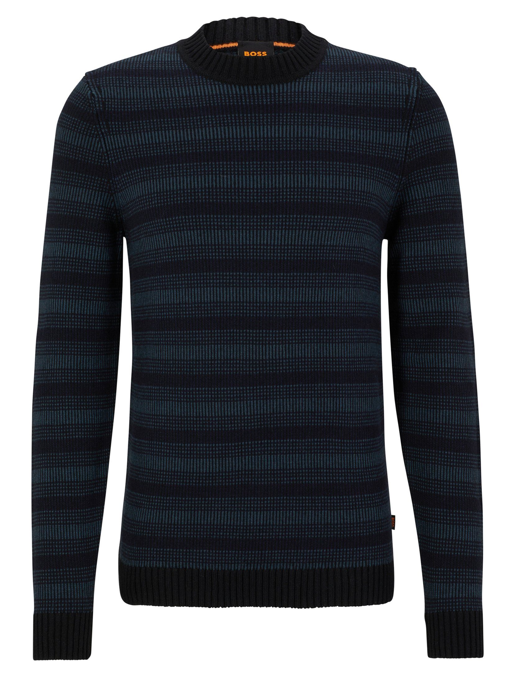 BOSS ORANGE Strickpullover Amoderos (1-tlg) schwarz (15)