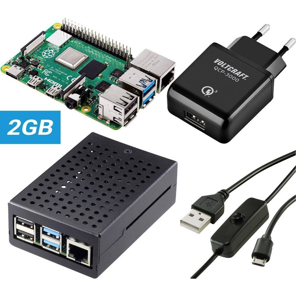 Raspberry Pi® 4 B (1 GB Barebone-PC