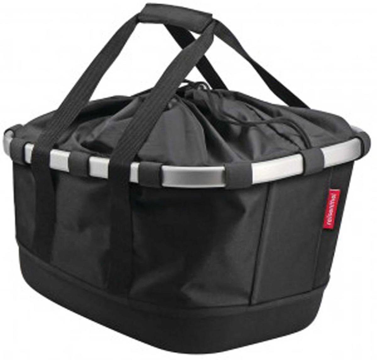 für KlickFix KLICKfix Racktime 33x27x42cm, City-Tasche Fahrradkorb black, GT Bikebasket