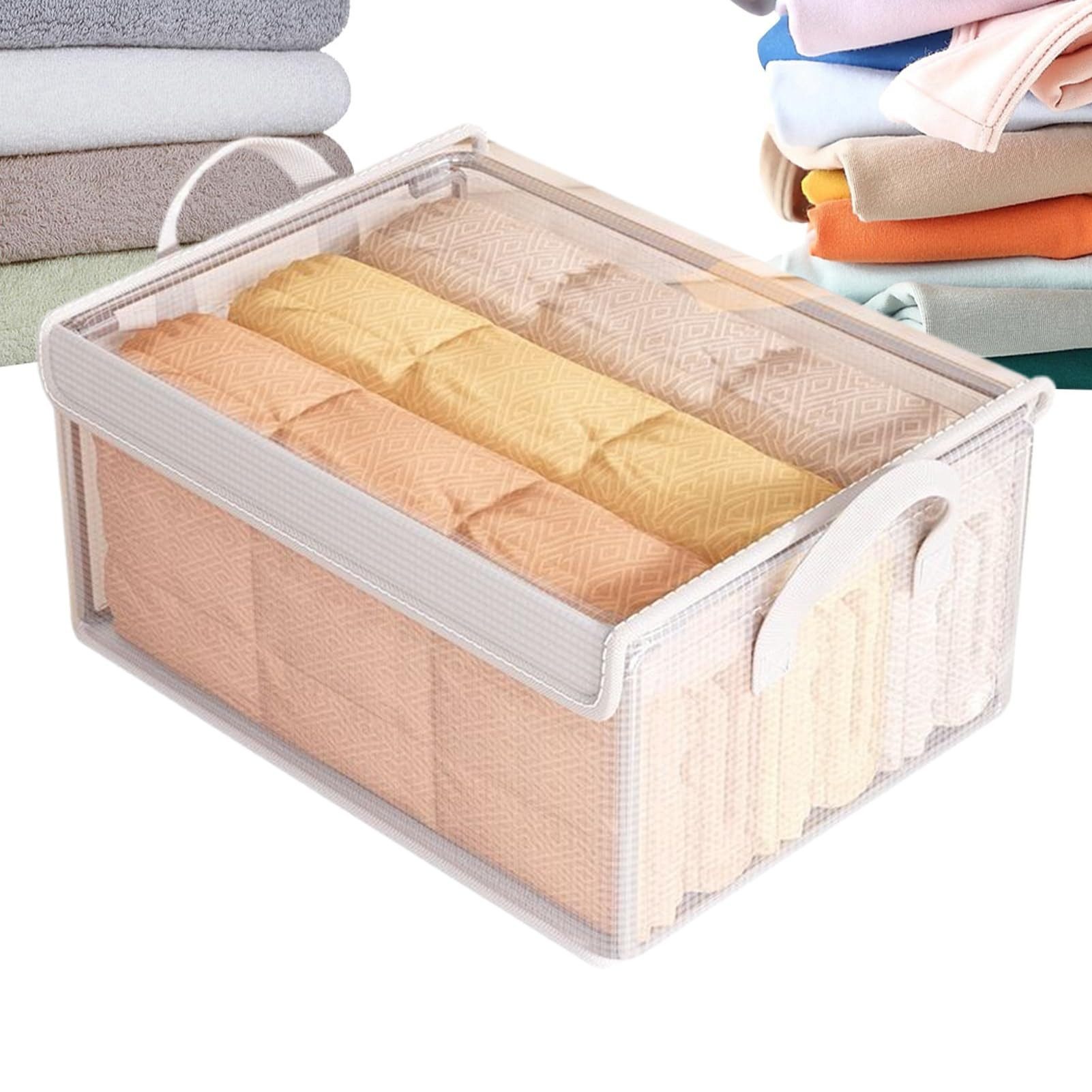 Coonoor Aufbewahrungsbox Aufbewahrungsboxen mit Deckel, Faltbarer Aufbewahr günstig online kaufen