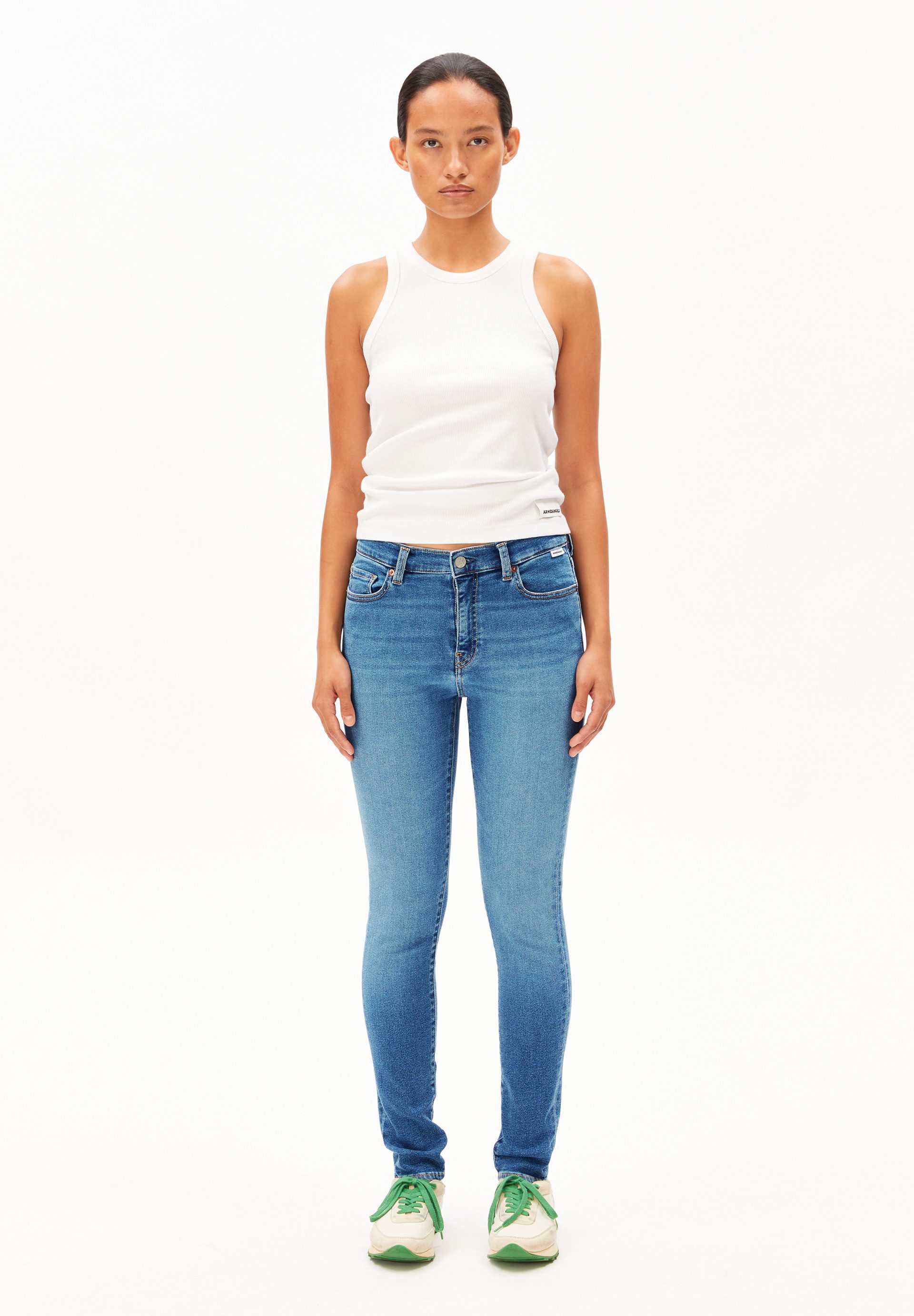 Armedangels Skinny-fit-Jeans TILLAA (X-Stretch) Mid waist