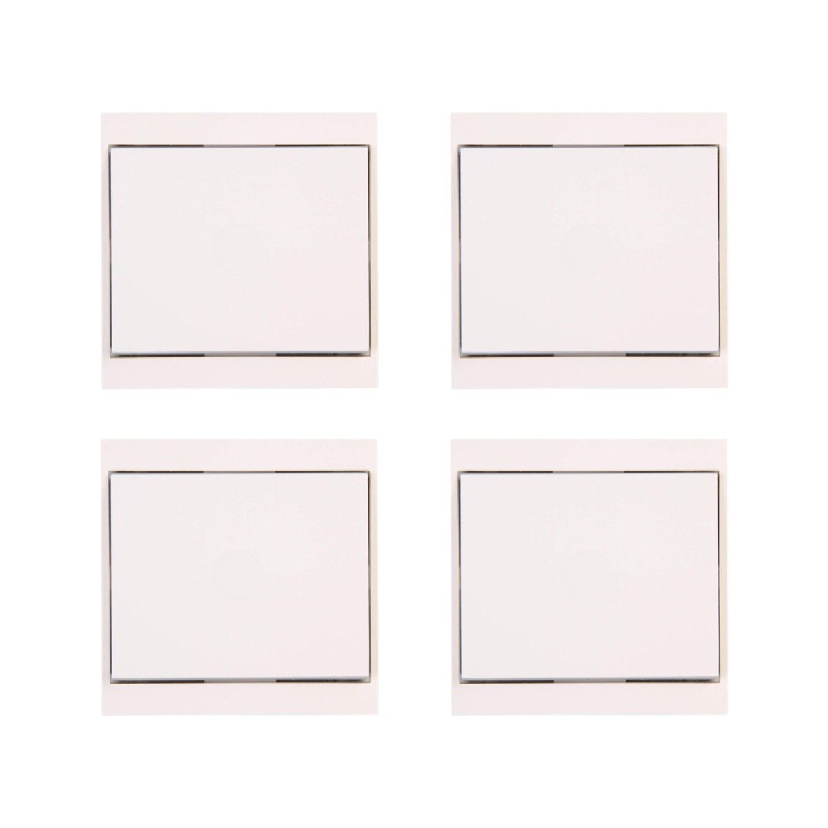 Kopp Schalter Kopp Aus Wechselschalter Universalschalter beleuchtet 4er Pack, und Wechsel Lichtschalter mit