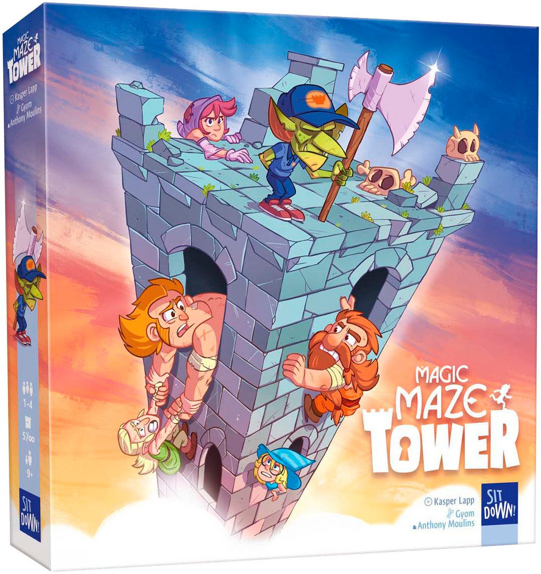 SIT DOWN! Spiel Magic Maze Tower, Familienspiel