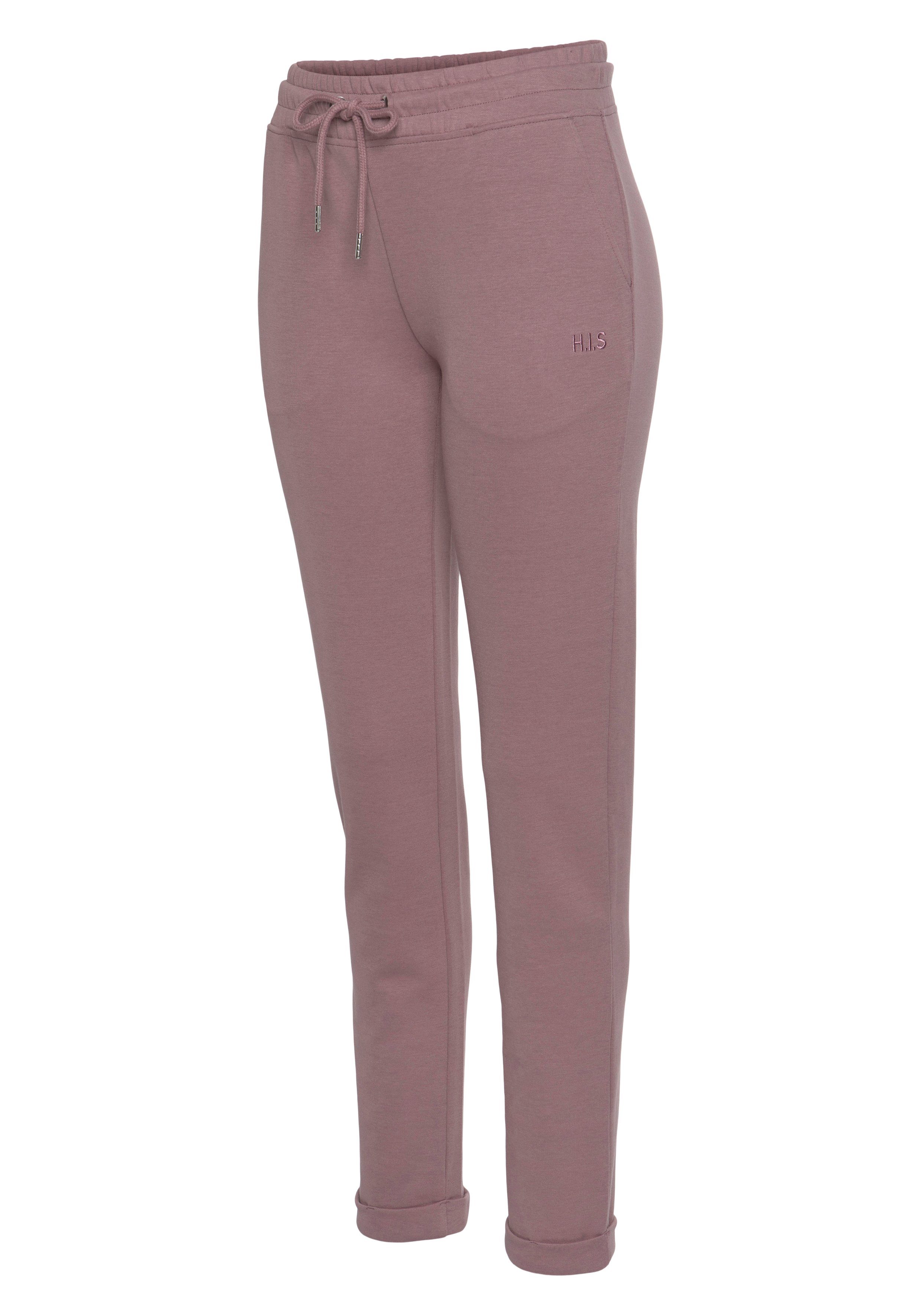 H.I.S Sweathose Schlupfhose mit kleinem Aufschlag am Saum, Loungewear – Bild 5 von 5