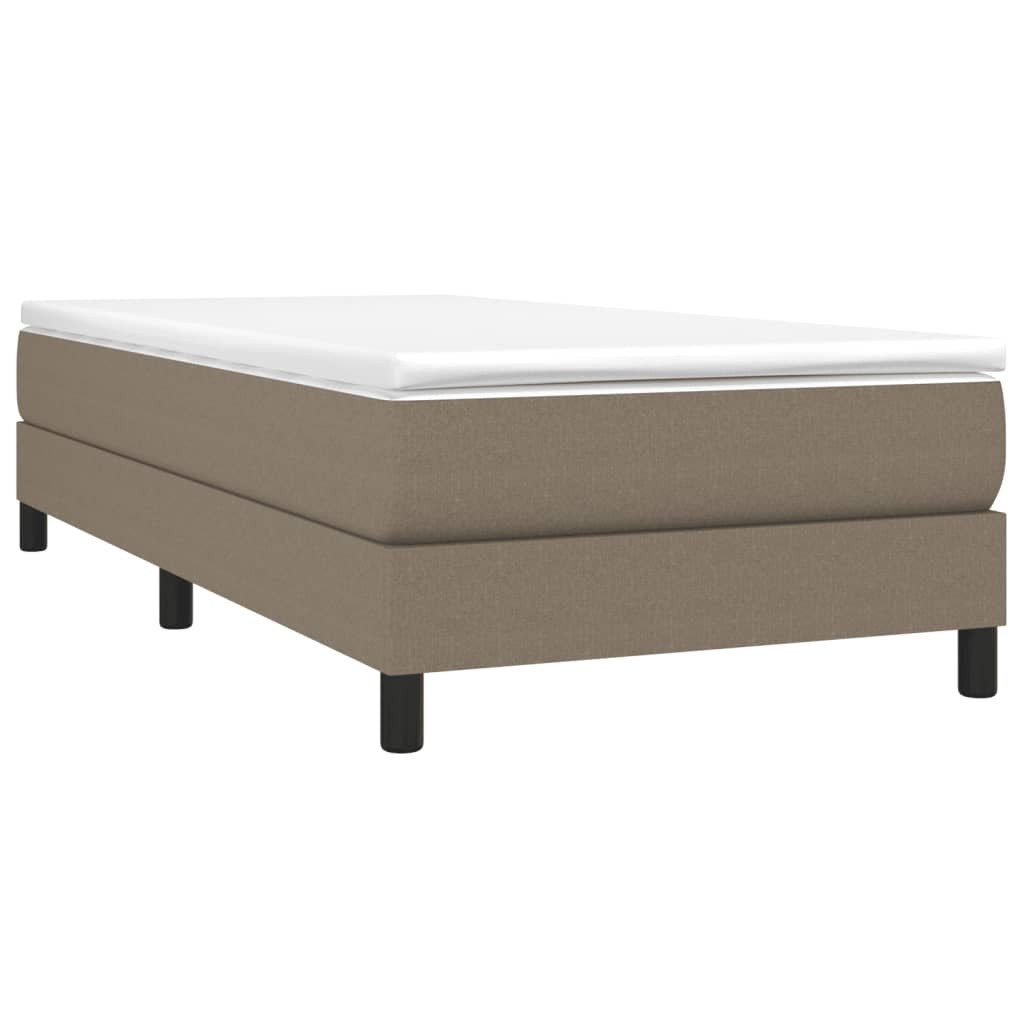 furnicato Bett Bettgestell ohne Matratze Taupe günstig online kaufen