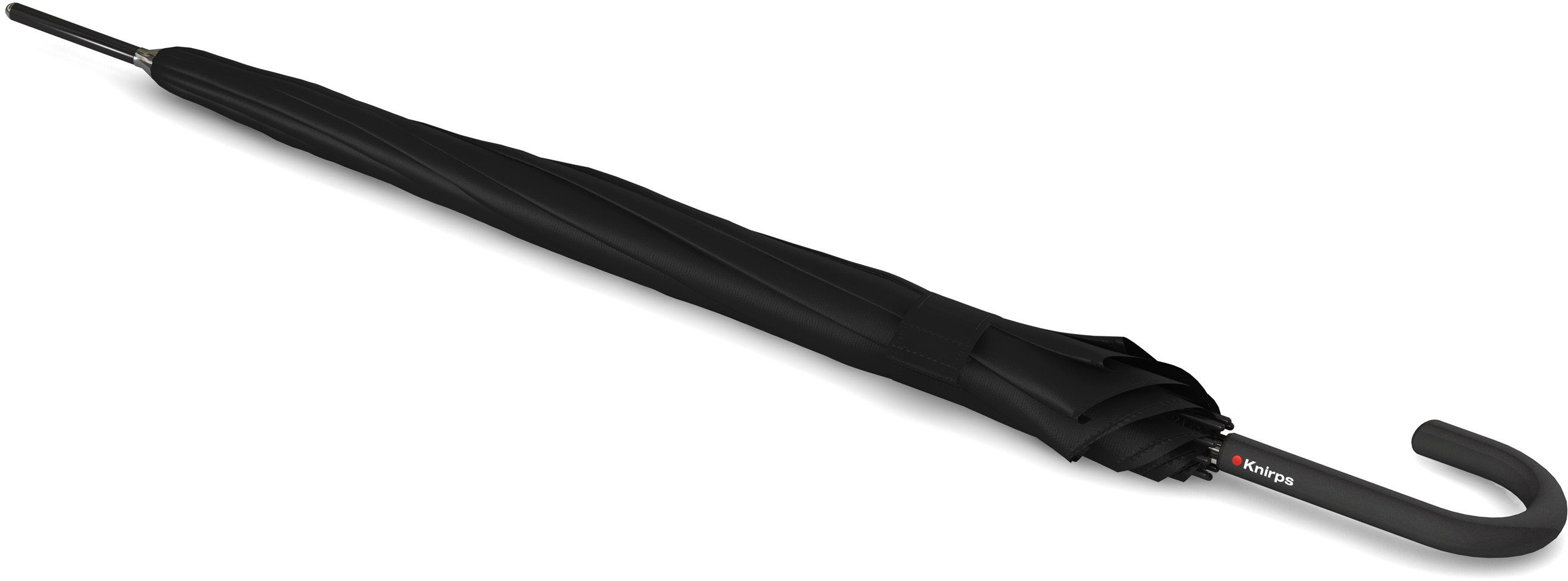 Knirps® Stockregenschirm T.760 Stick Schwarz Automatik, Black