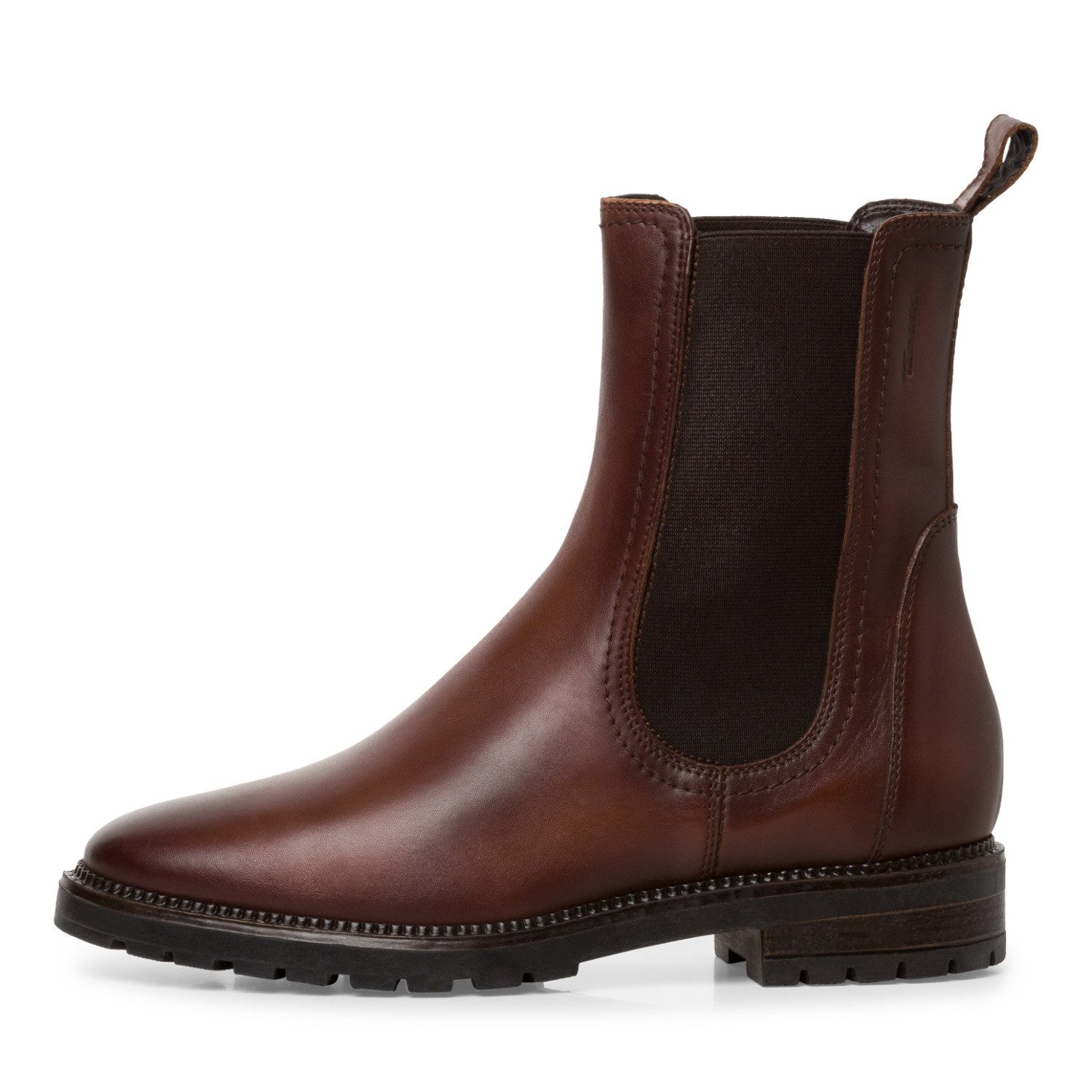 Chelsea Boots Stiefel Braun SchnÃ¼rung Tamaris Tamaris Damen