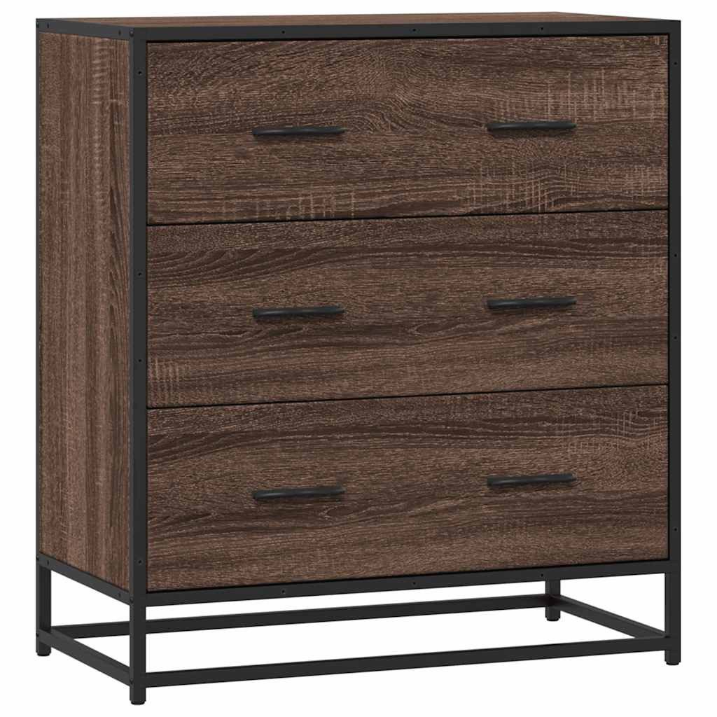 vidaXL Sideboard Sideboard Braun Eichen-Optik 68x35x76 günstig online kaufen