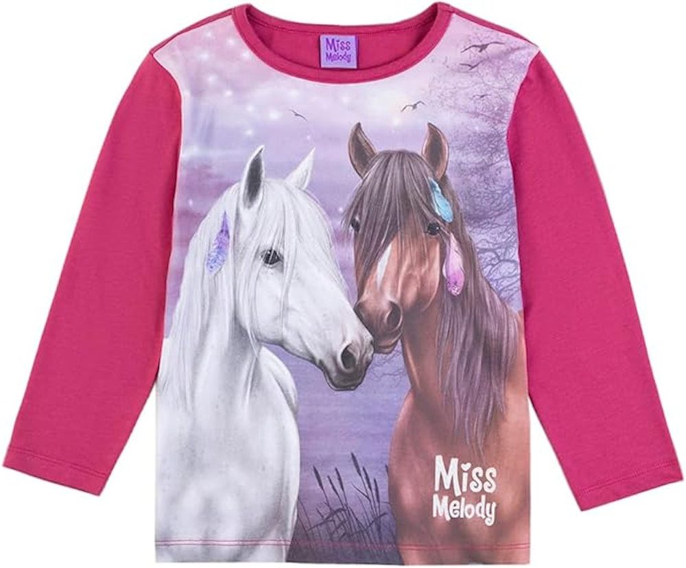 Miss Melody Langarmshirt Miss Melody Langarmshirt Pferde malaga (1-tlg)