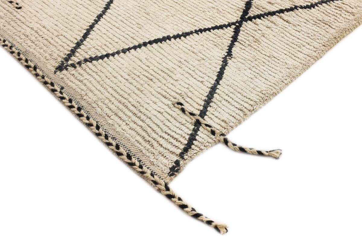 Orientteppich, Trading, mm Nain Maroccan 91x237 rechteckig, Orientteppich Berber 25 Design Höhe: Moderner Handgeknüpfter