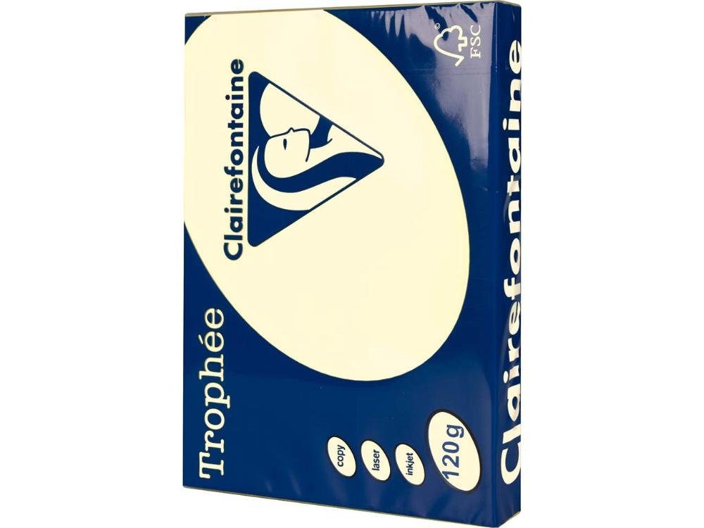 CLAIREFONTAINE Kopierpapier Clairfontaine Farbiges Kopierpapier 'Trophee' 120