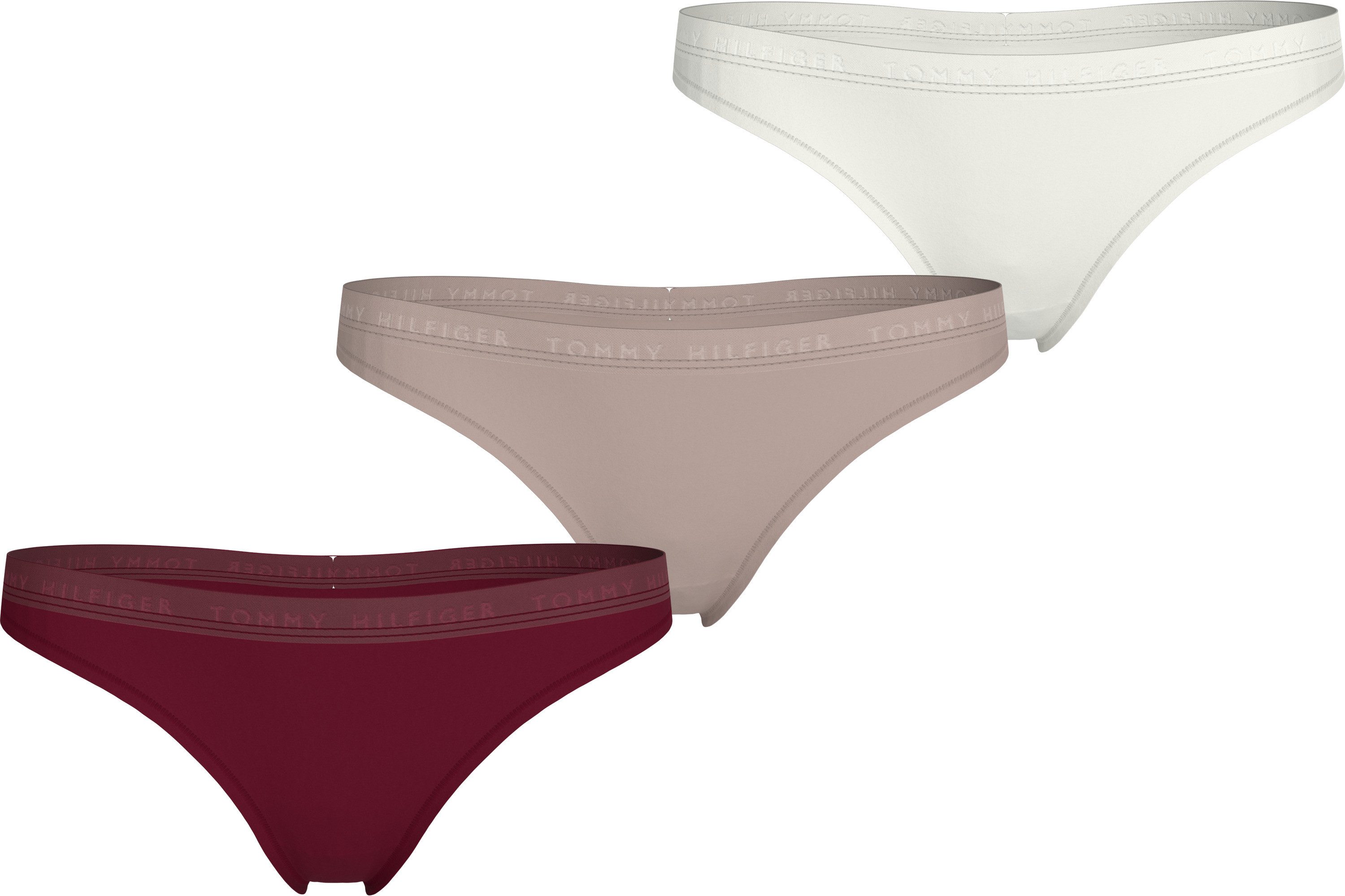 Tommy Hilfiger Underwear Slip 3P THONG (EXT SIZES) (Packung, 3-St., 3er) mi günstig online kaufen