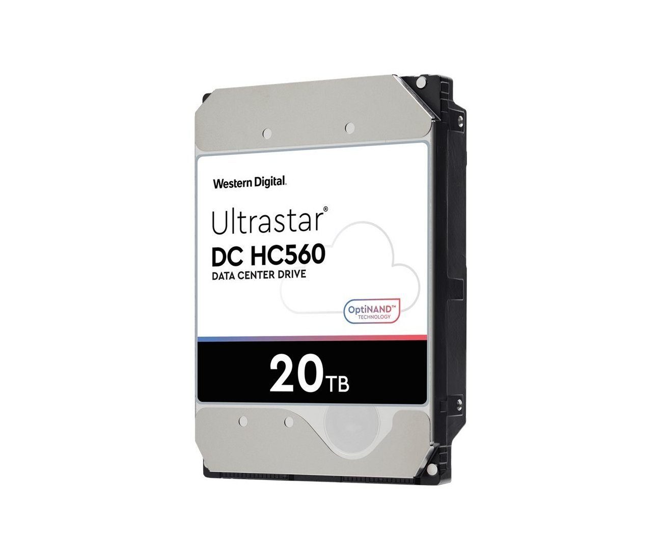 Western Digital Ultrastar DC HC560 20TB SATA 512 SE HDD-Festplatte (20TB)  3,5"