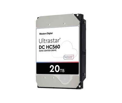 Western Digital »Ultrastar DC HC560 20TB SATA 512 SE« HDD-Festplatte (20TB) 3,5"