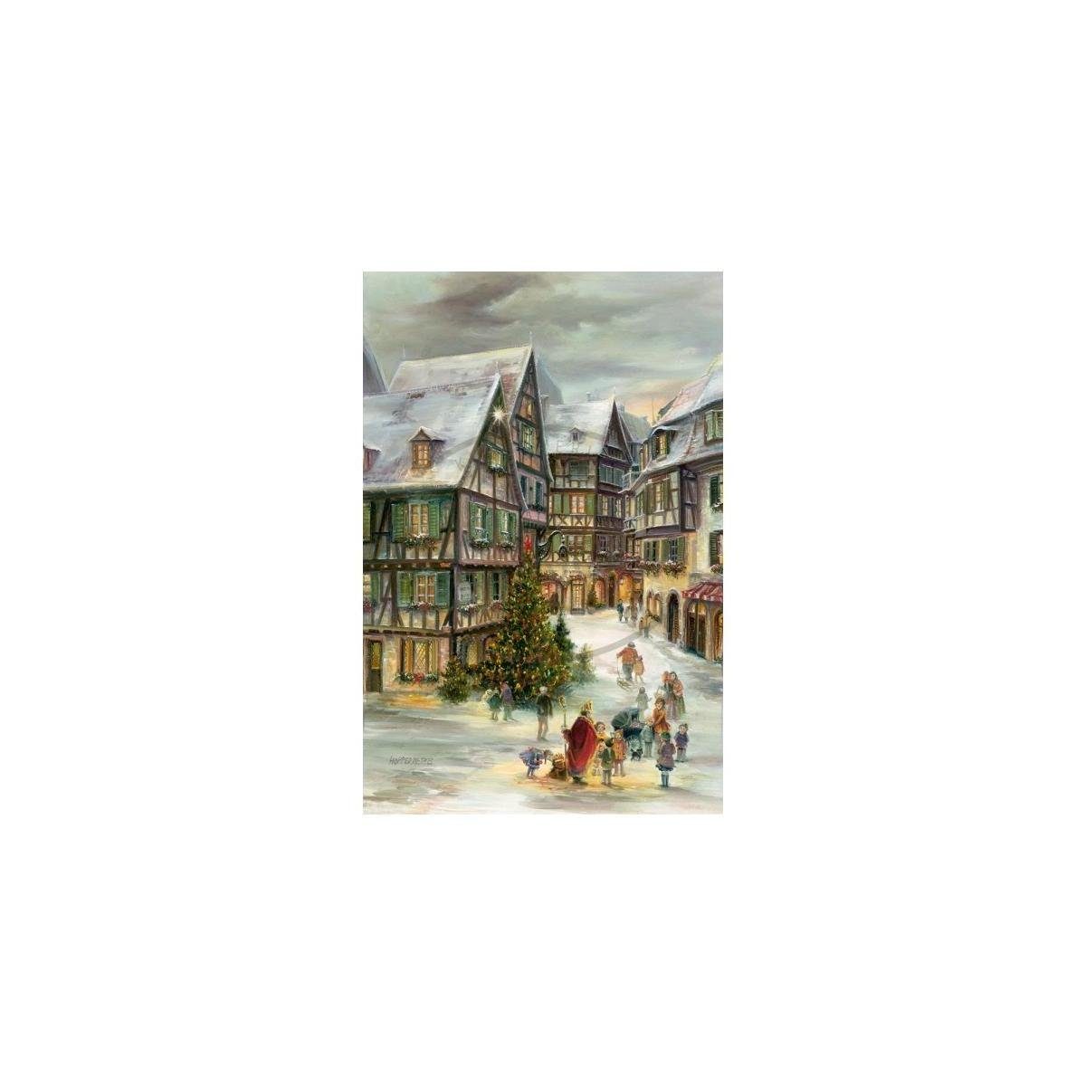 Olewinski & Tochter Grußkarte 2941 - Weihnachtspostkarte - Colmar | Grußkarten