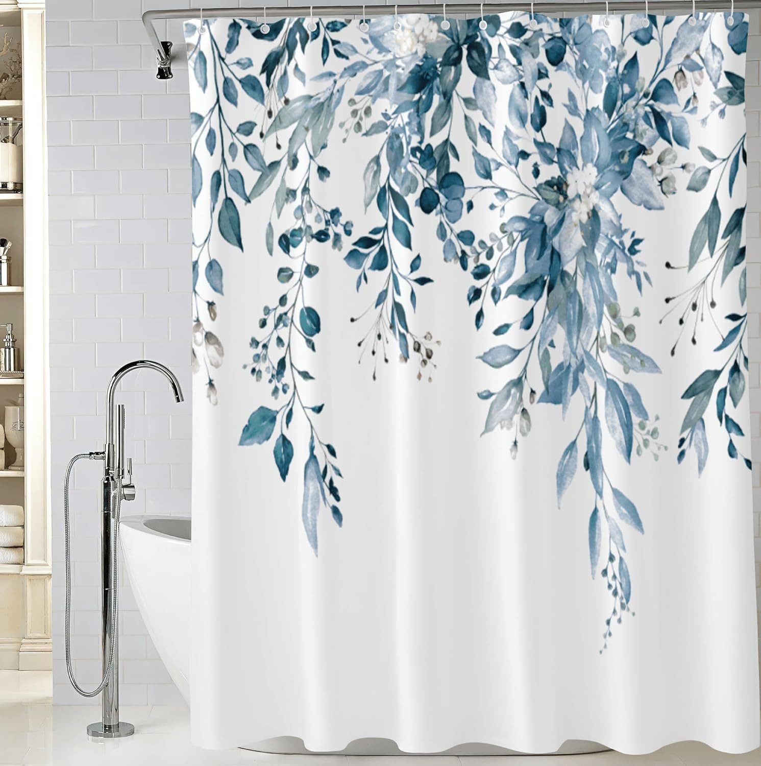M&W DAS DESIGN Duschvorhang Shower curtains Anti schimmel Waschbar 180x200 Breite 180 cm – Bild 4 von 5