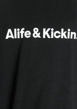 Alife & Kickin Langarmshirt Logo-Print