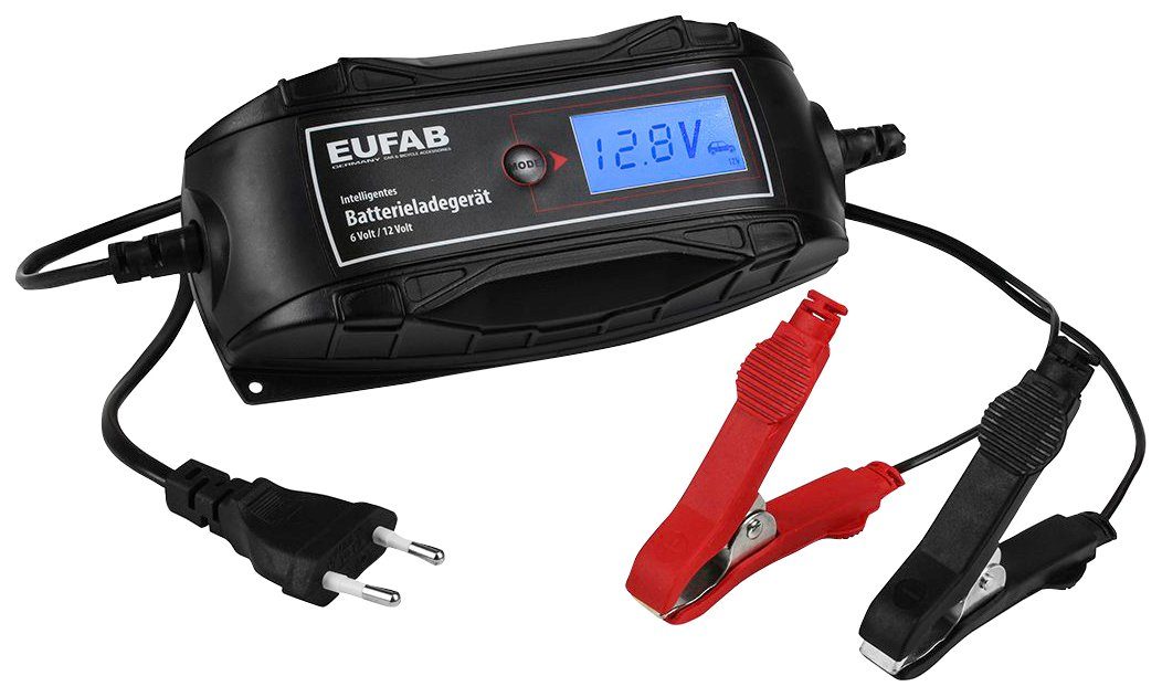 APA EUFAB Batterie-Ladegerät (4000 mA, 6/12 V) | Batterien