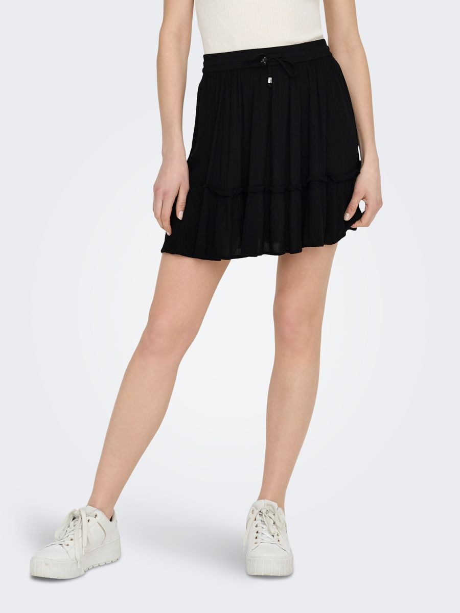 ONLY A-Linien-Rock ONLIBIZA LIFE SHORT SKIRT WVN NOOS