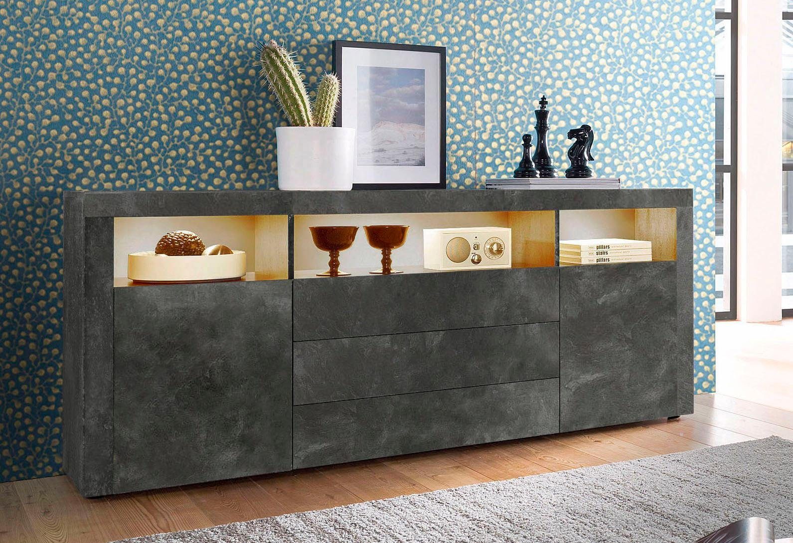 borchardt Möbel Sideboard Santa Fé, Kommode 166 cm breit, Breite 166 cm