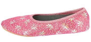 Beck Schläppchen Pink Dream Gymnastikschuh (bis Gr. 38 erhältlich, für Sport und Zuhause) Handarbeit, Made in Germany, mit rutschfester Gummi-Laufsohle