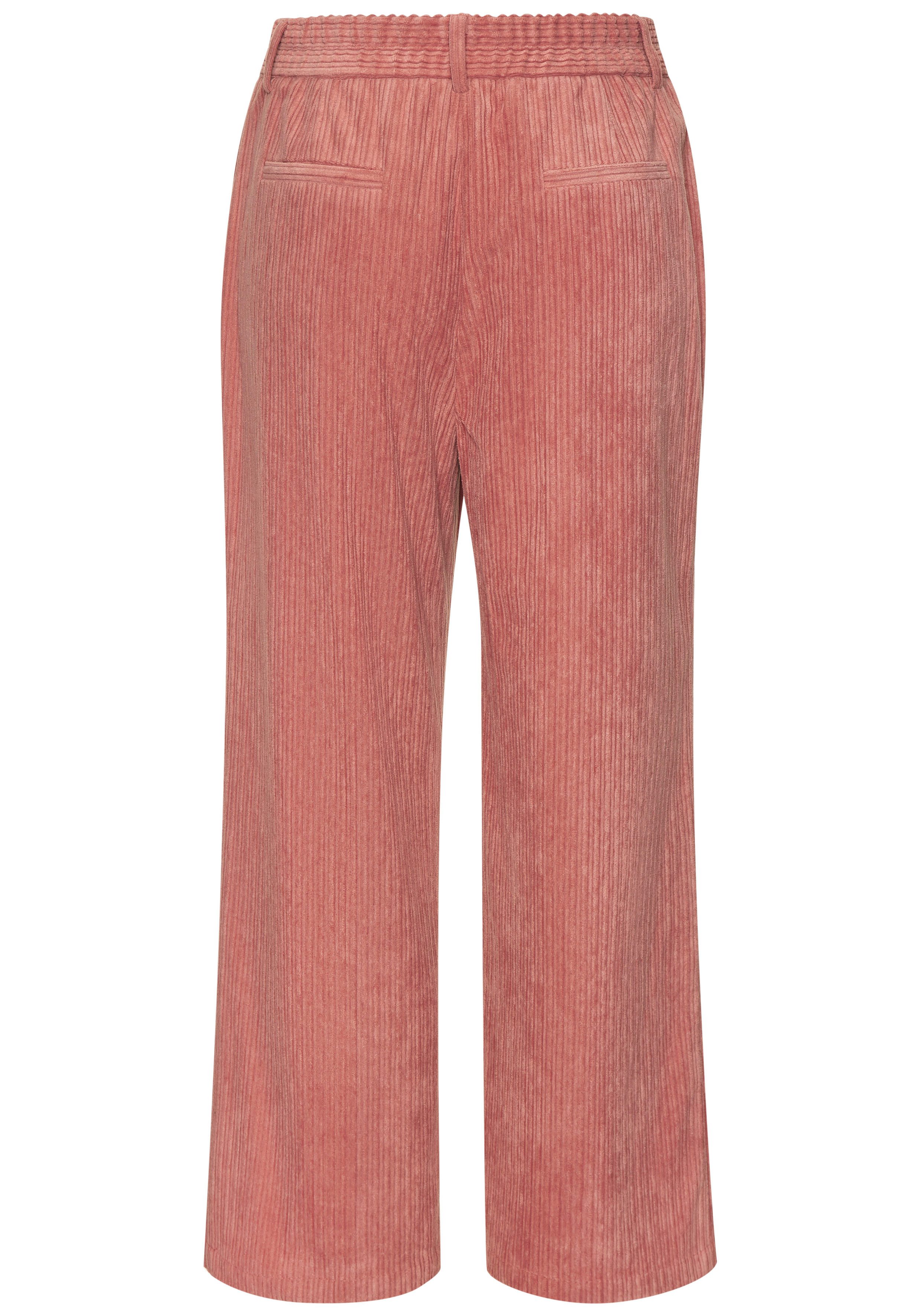 Buffalo Culotte aus Cord mit weitem Bein 7/8 Länge, lässige Sommerhose – Bild 4 von 5