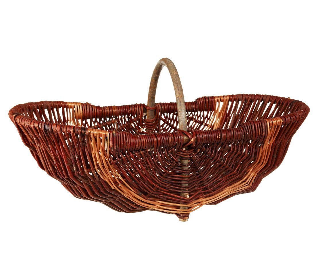 Weidenkorb Weidenkorb mit Bügel, 55 x 34 cm, Weidengeflecht