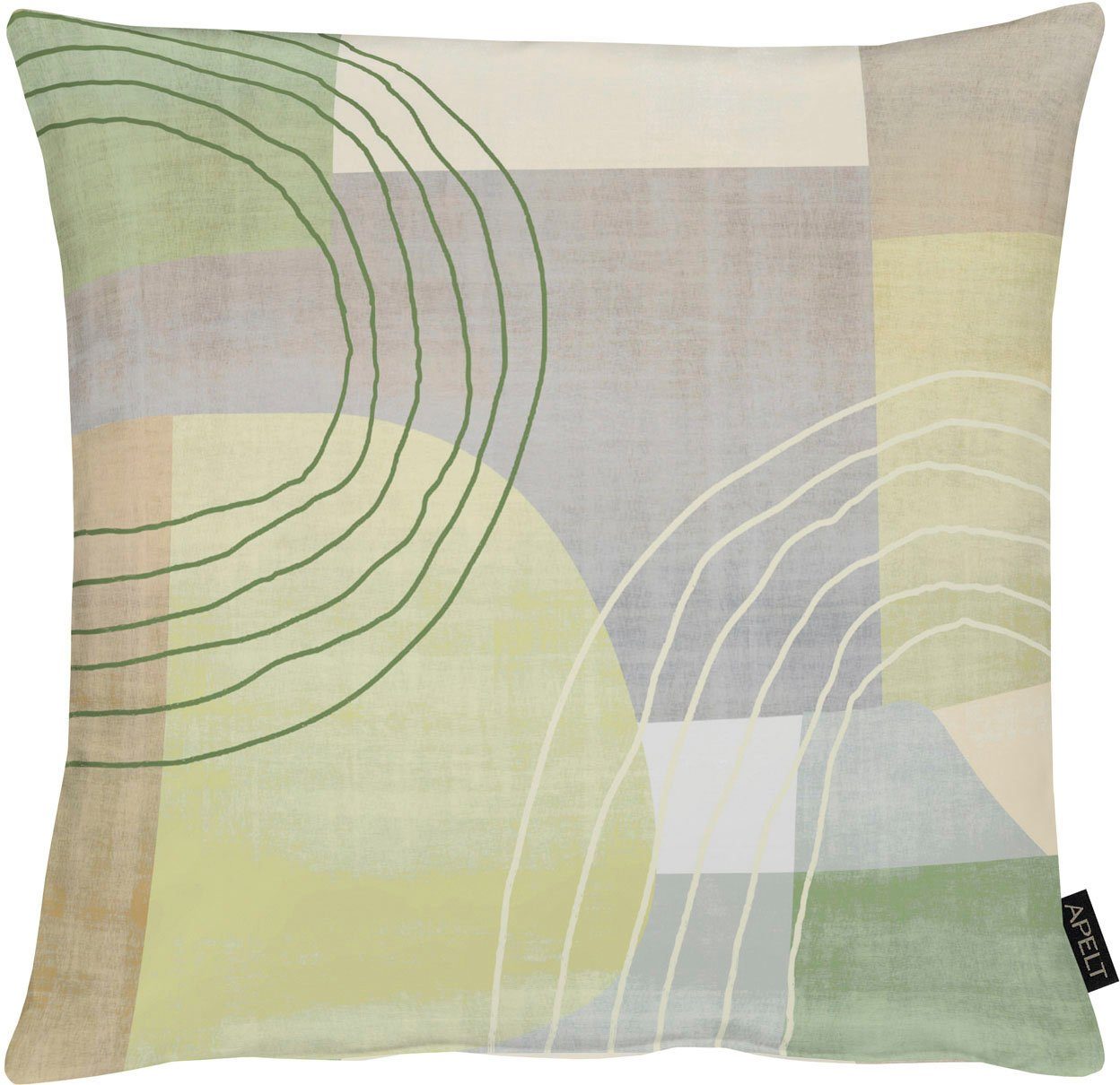 APELT Dekokissen Happy, Kissenhülle mit Füllung, 1 Stück