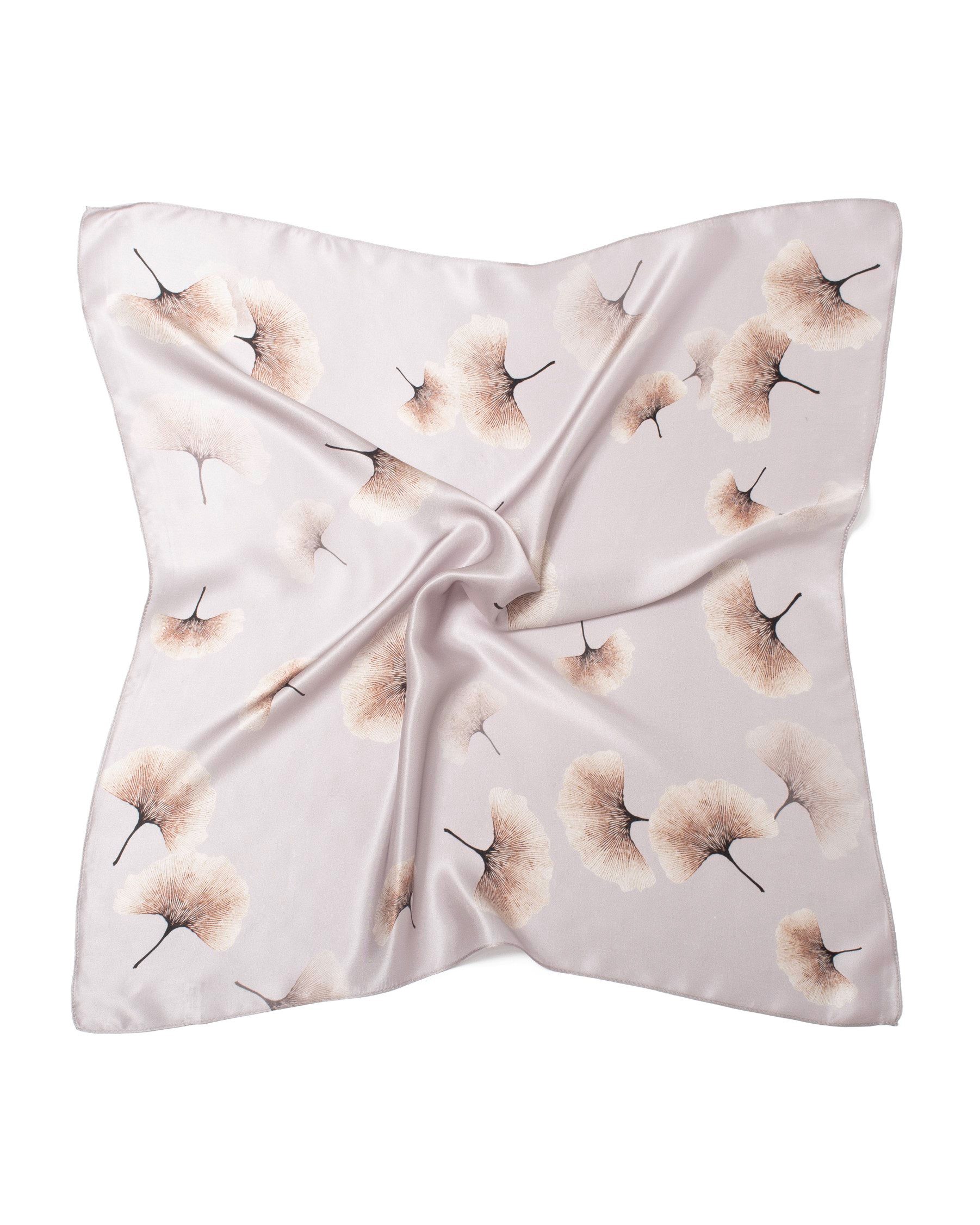 MayTree Seidentuch quadratisch 70x70, Gingko, (Stück), günstig online kaufen