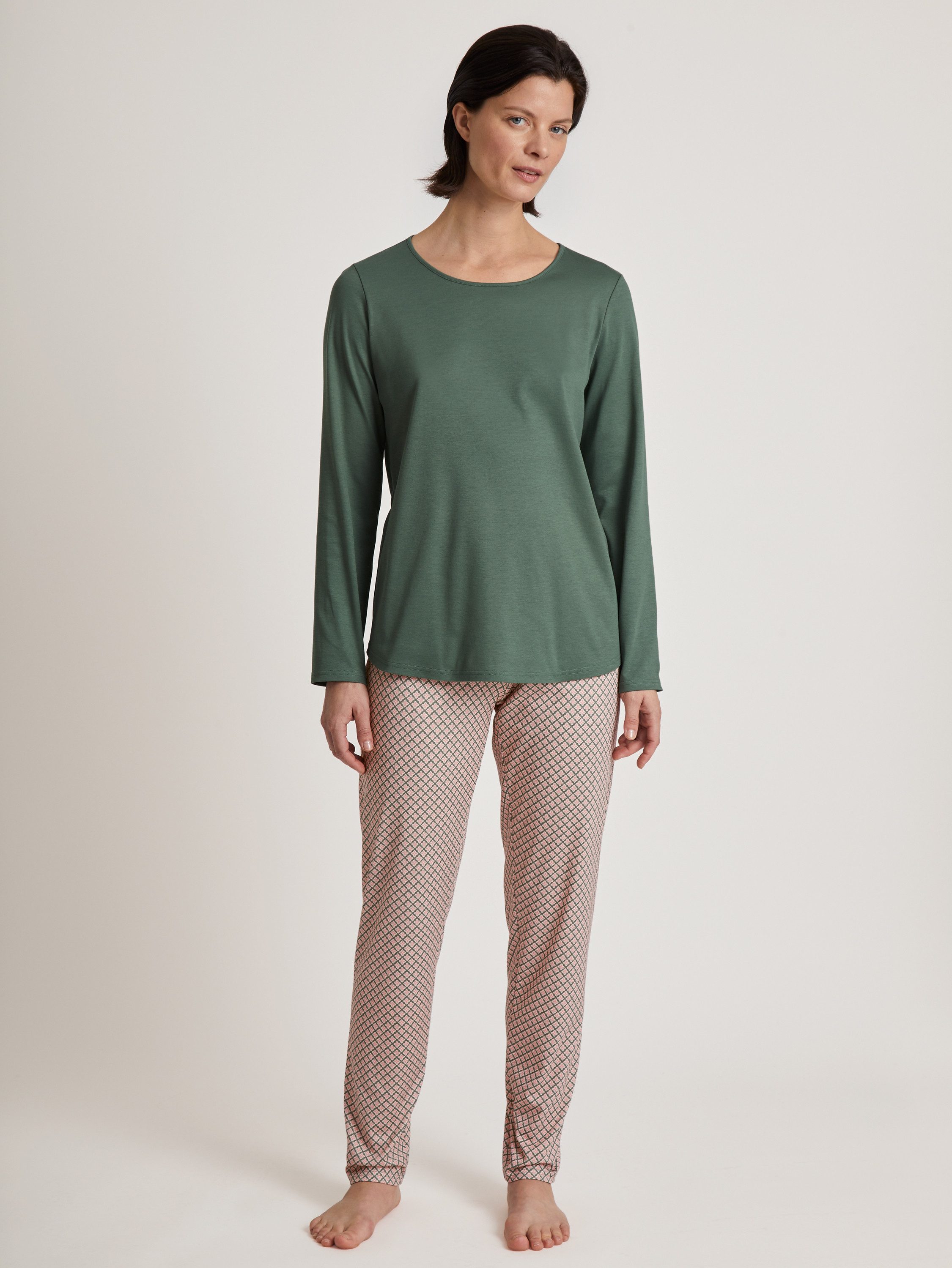 CALIDA Pyjama Grounded Nights Damen (2 günstig online kaufen