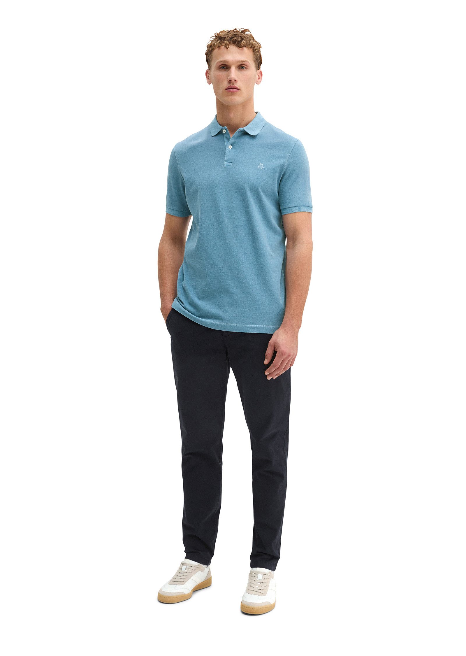 Marc O'Polo Poloshirt aus Organic Cotton-Stretch