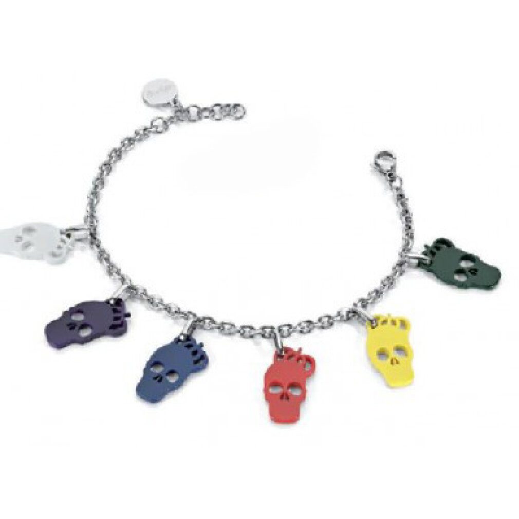 MISS SIXTY Kette mit Einhänger JEWELS Mod. COLORFULL SKULLS