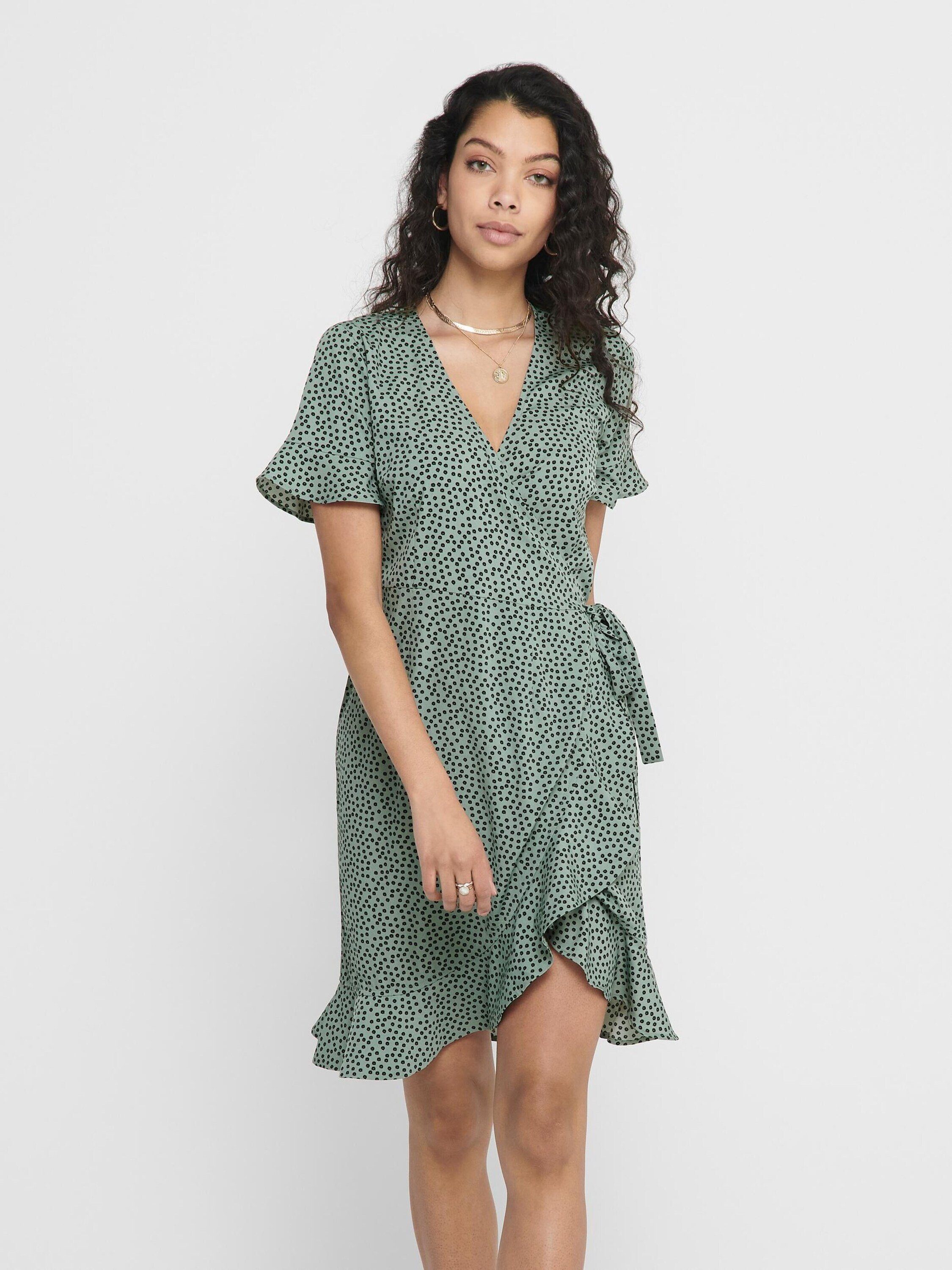 ONLY Sommerkleid ONLOlivia (1-tlg) Wickel-Design günstig online kaufen