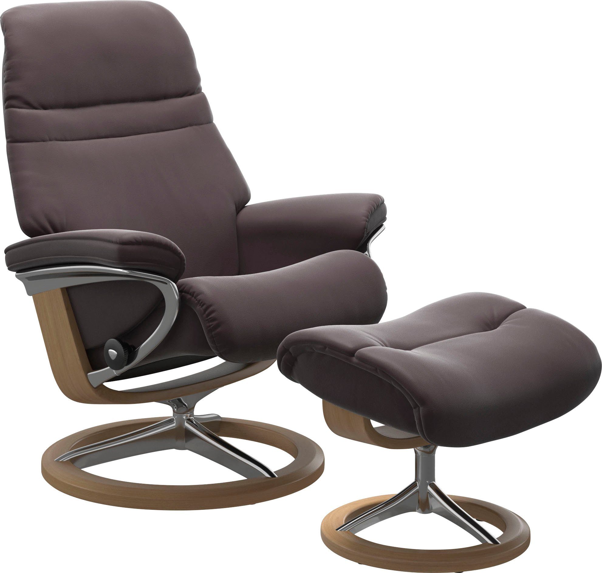 Stressless® Relaxsessel Sunrise, mit Signature Base, Größe S, Gestell Eiche