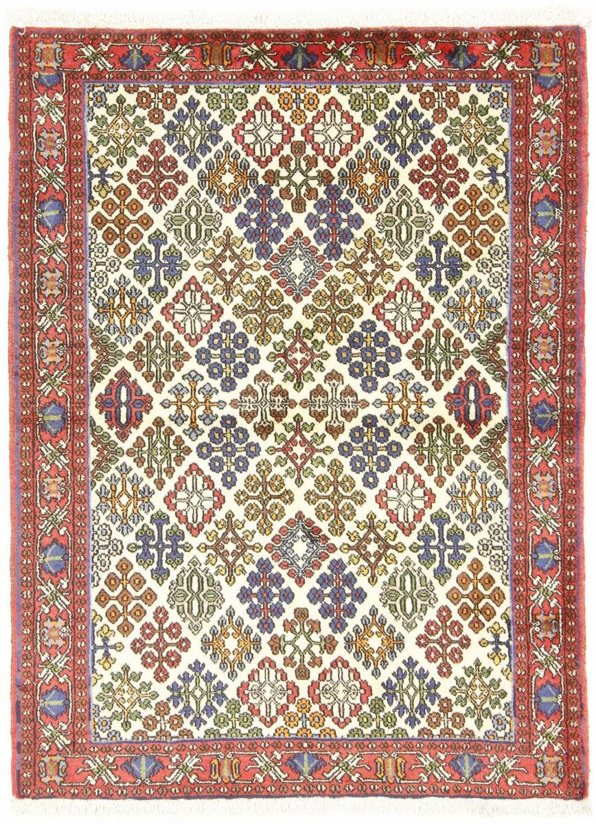 Orientteppich Meymeh 115x150 Handgeknüpfter Orientteppich / Perserteppich, Nain Trading, rechteckig, Höhe: 12 mm