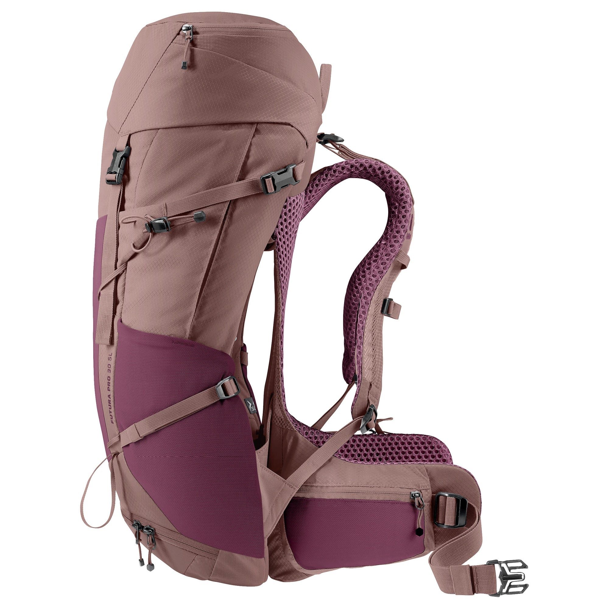 deuter Wanderrucksack Futura Pro 30 SL - Wanderrucksack 61 cm (cassis-ashrose)