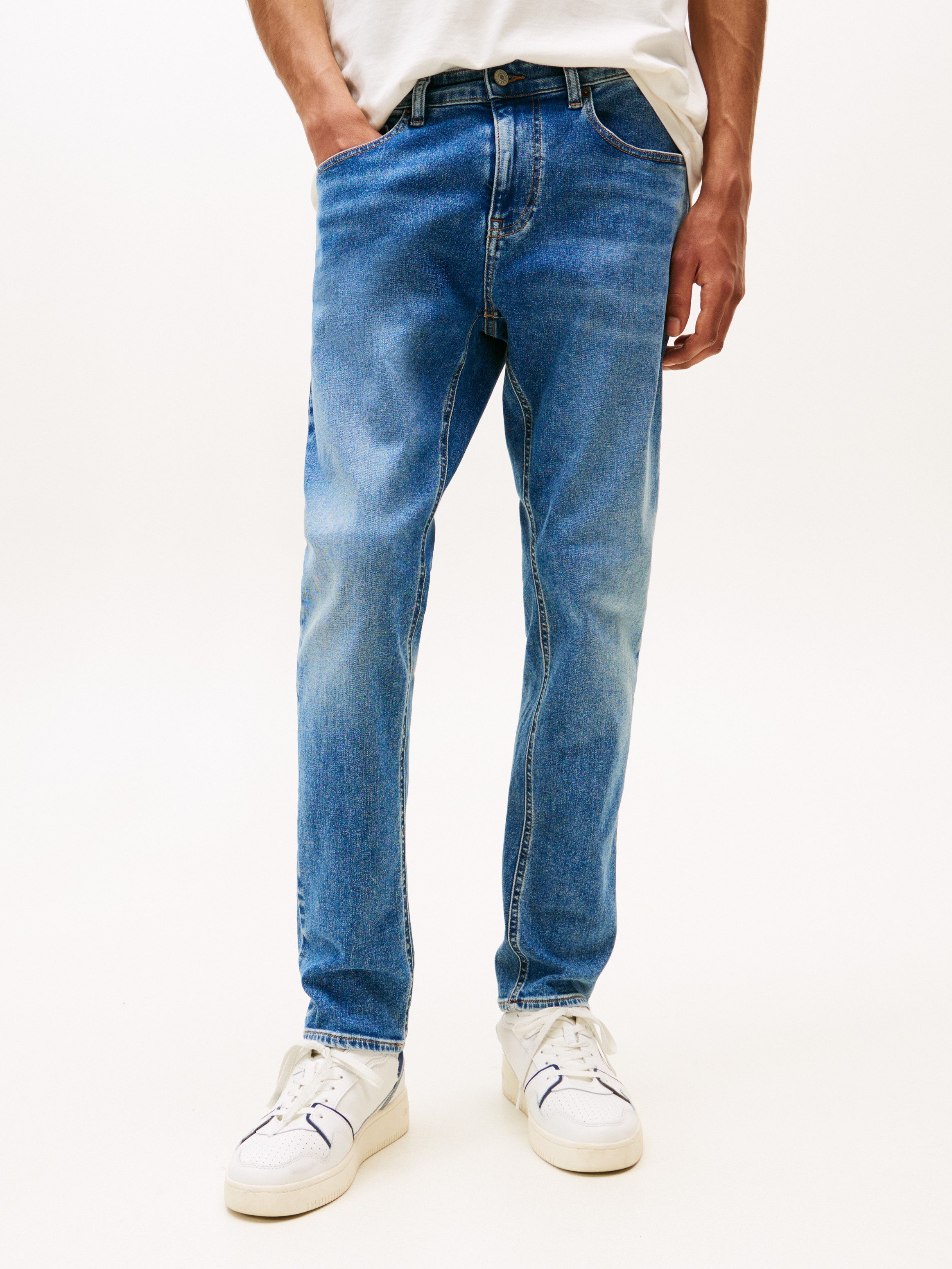 Tommy Jeans Slim-fit-Jeans Austin Slim Tapered zum Knöchel hin schmaler wer günstig online kaufen