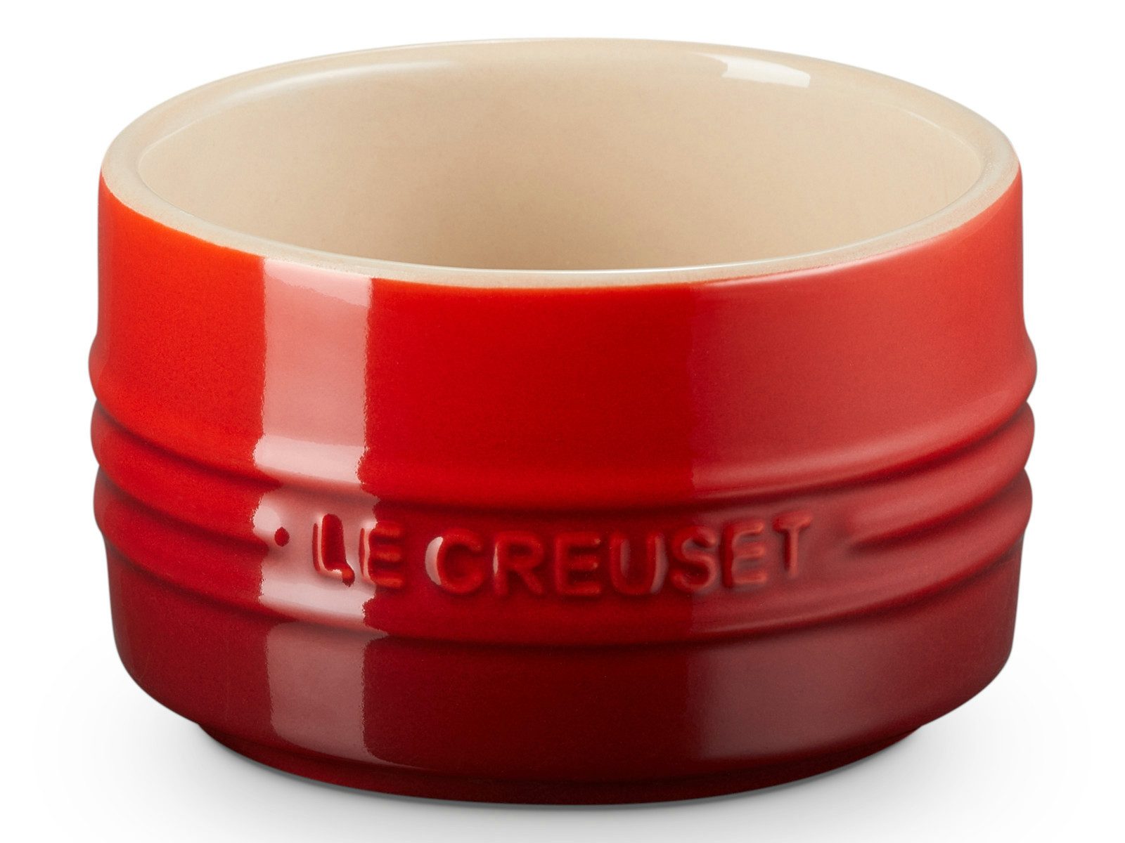LE CREUSET Backform stapelbares Förmchen kirschrot 8cm